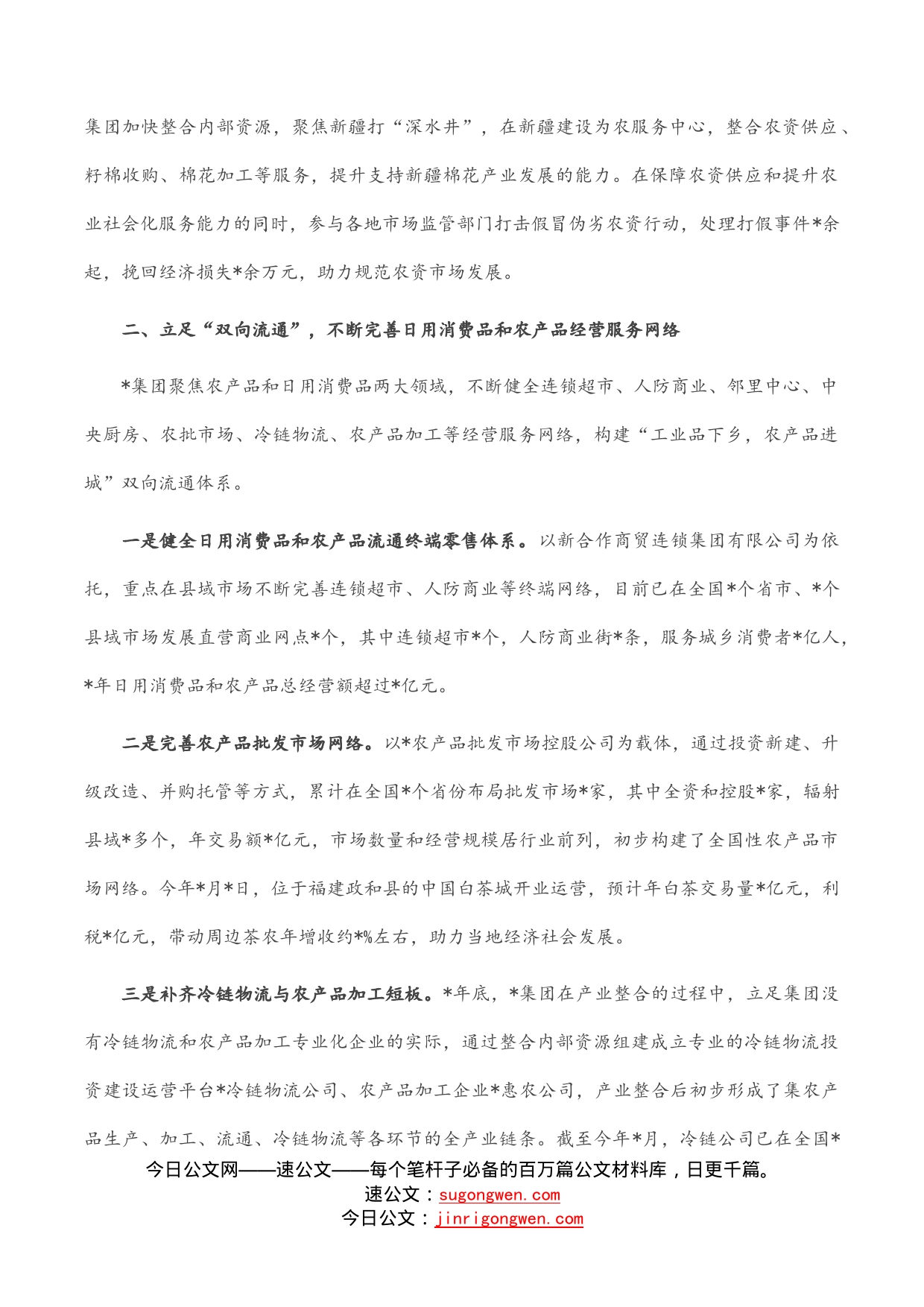 发挥网络优势完善服务体系为促进农村消费贡献力量——全国农村商业建设工作现场会经验交流材料_第2页