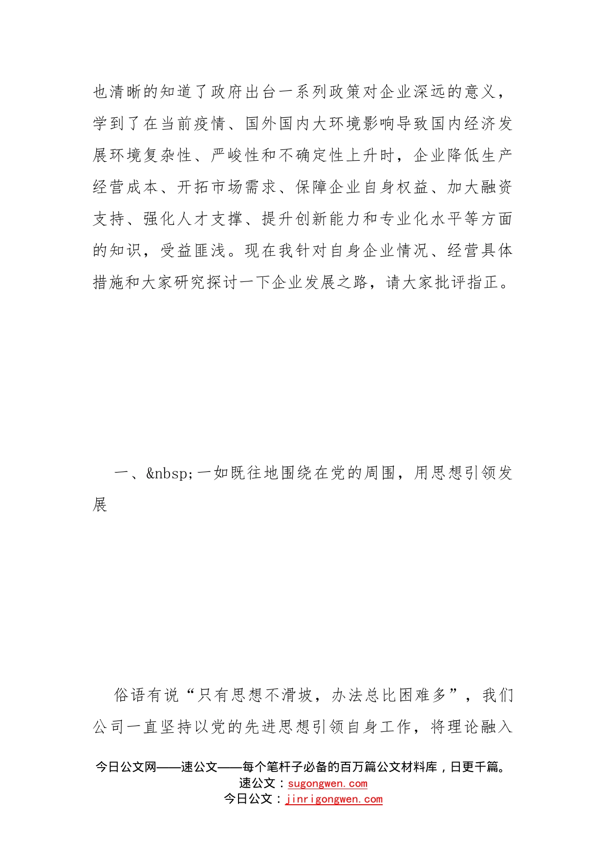 企业家交流研讨会发言稿_第2页