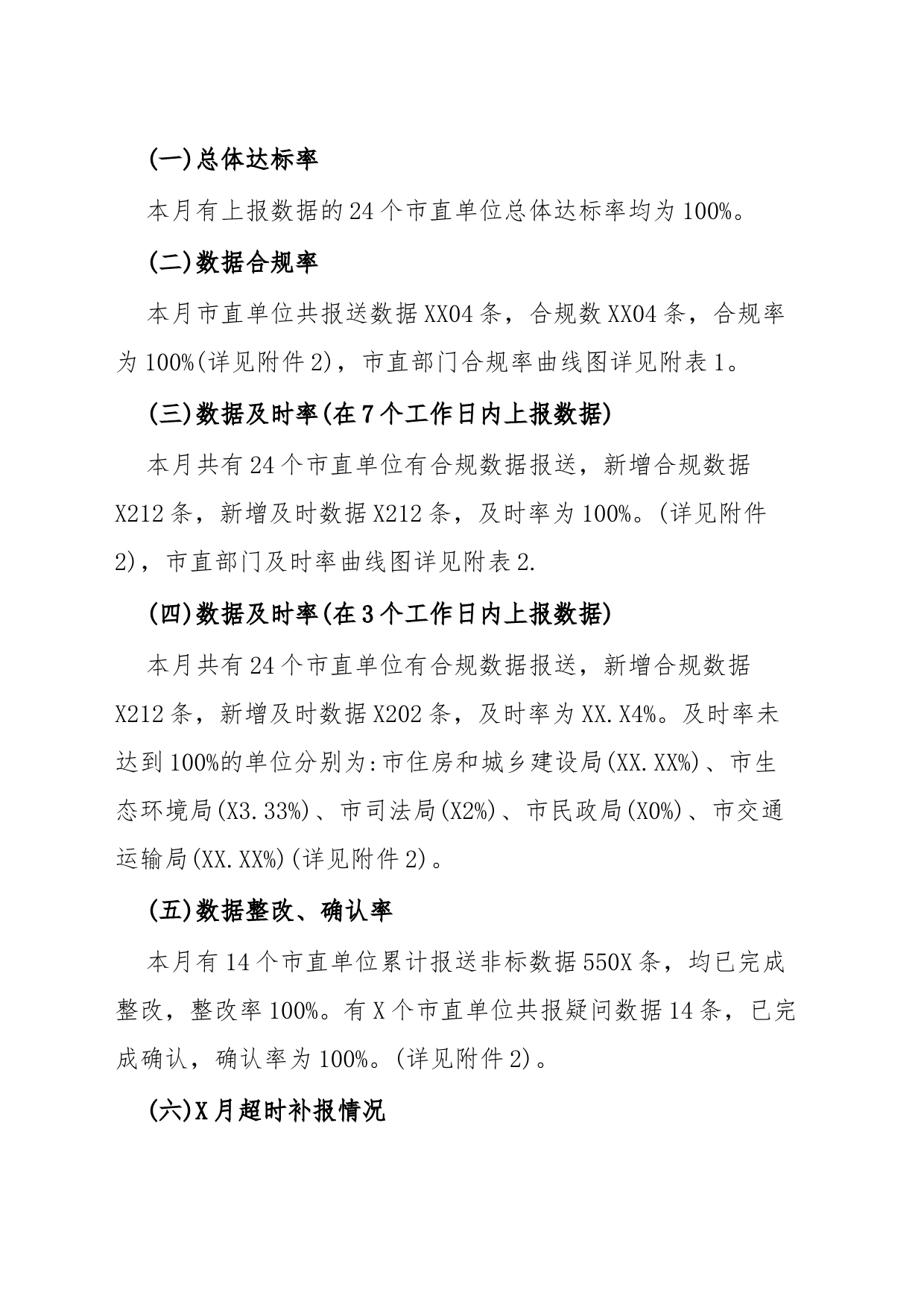 XX市发展和改革局关于XX市“双公示”工作2023年X月情况的通报_第2页