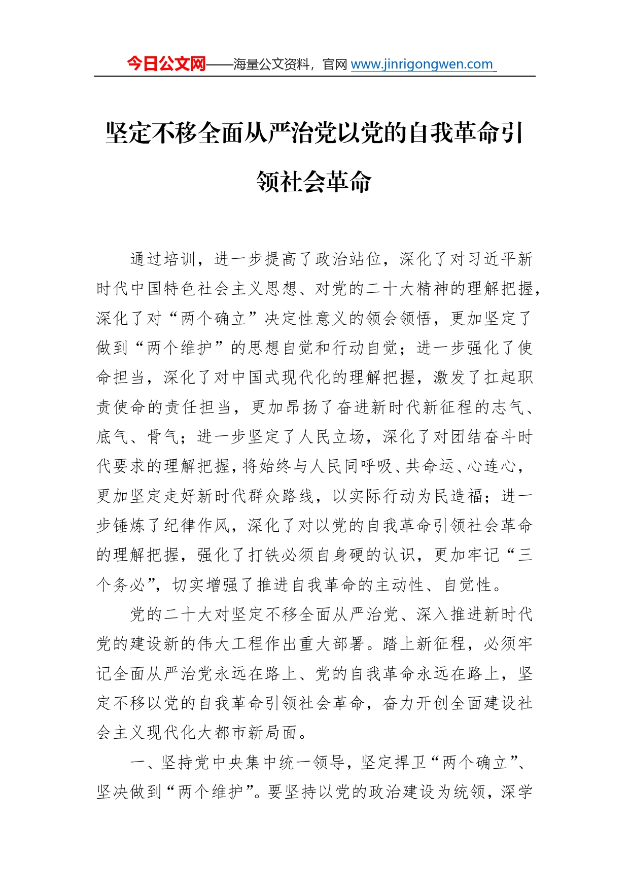 领导干部学习贯彻党的二十大精神心得体会汇编（5篇）8_第2页