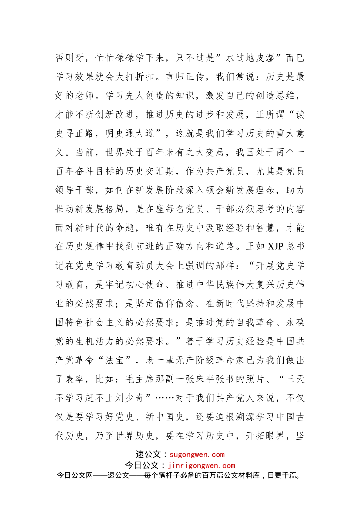 公司党委书记2022年党课《汲取党史智慧力量+牢记使命忠诚担当》_第2页