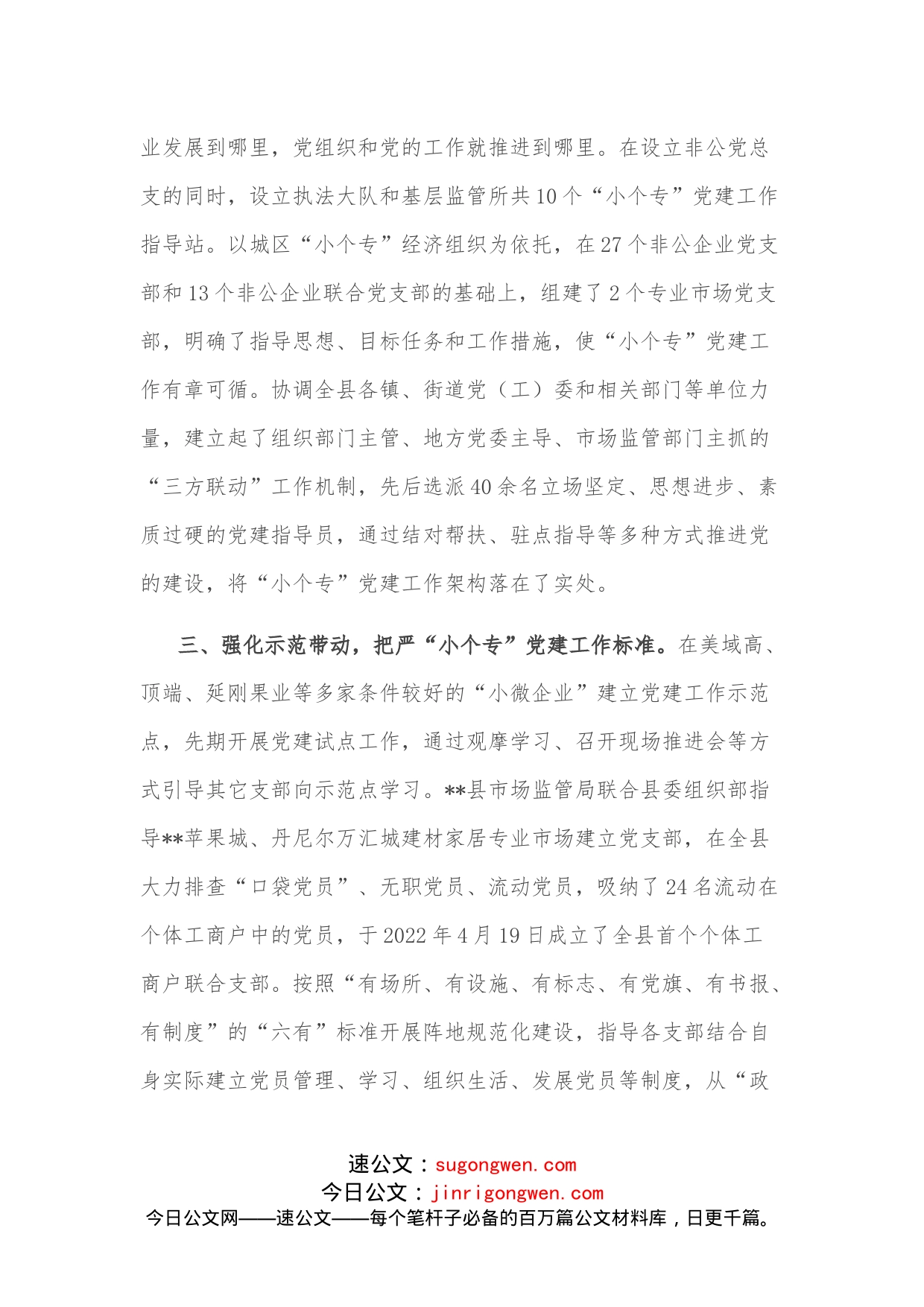 “小个专”党建工作汇报_第2页