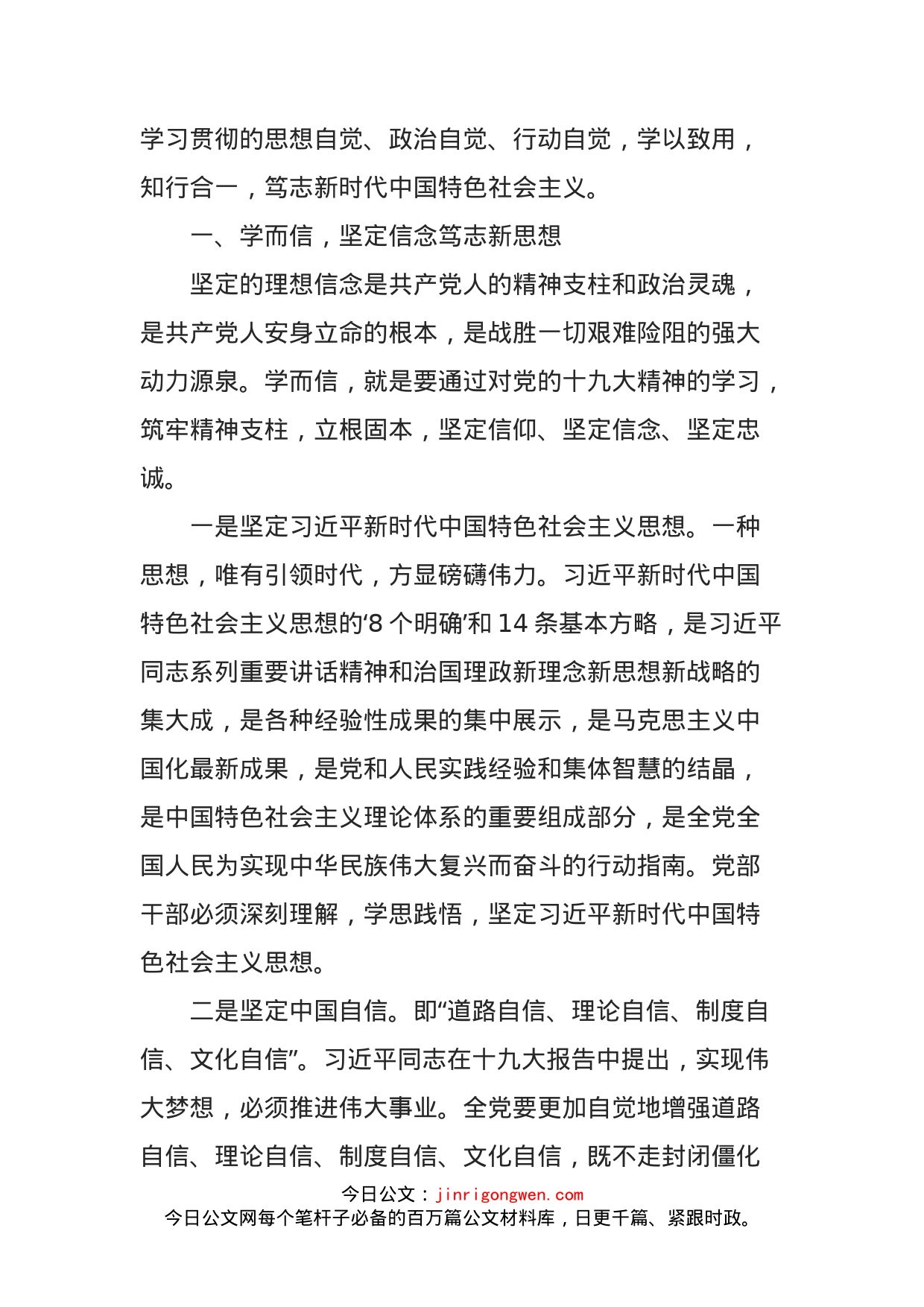 市公安局局长学习十九大理论文章_第2页