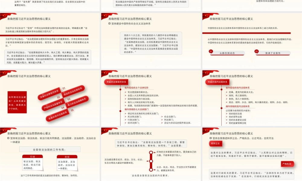 党课参考【】杨伟东：深入学习贯彻习近平法治思想PPT课件模板