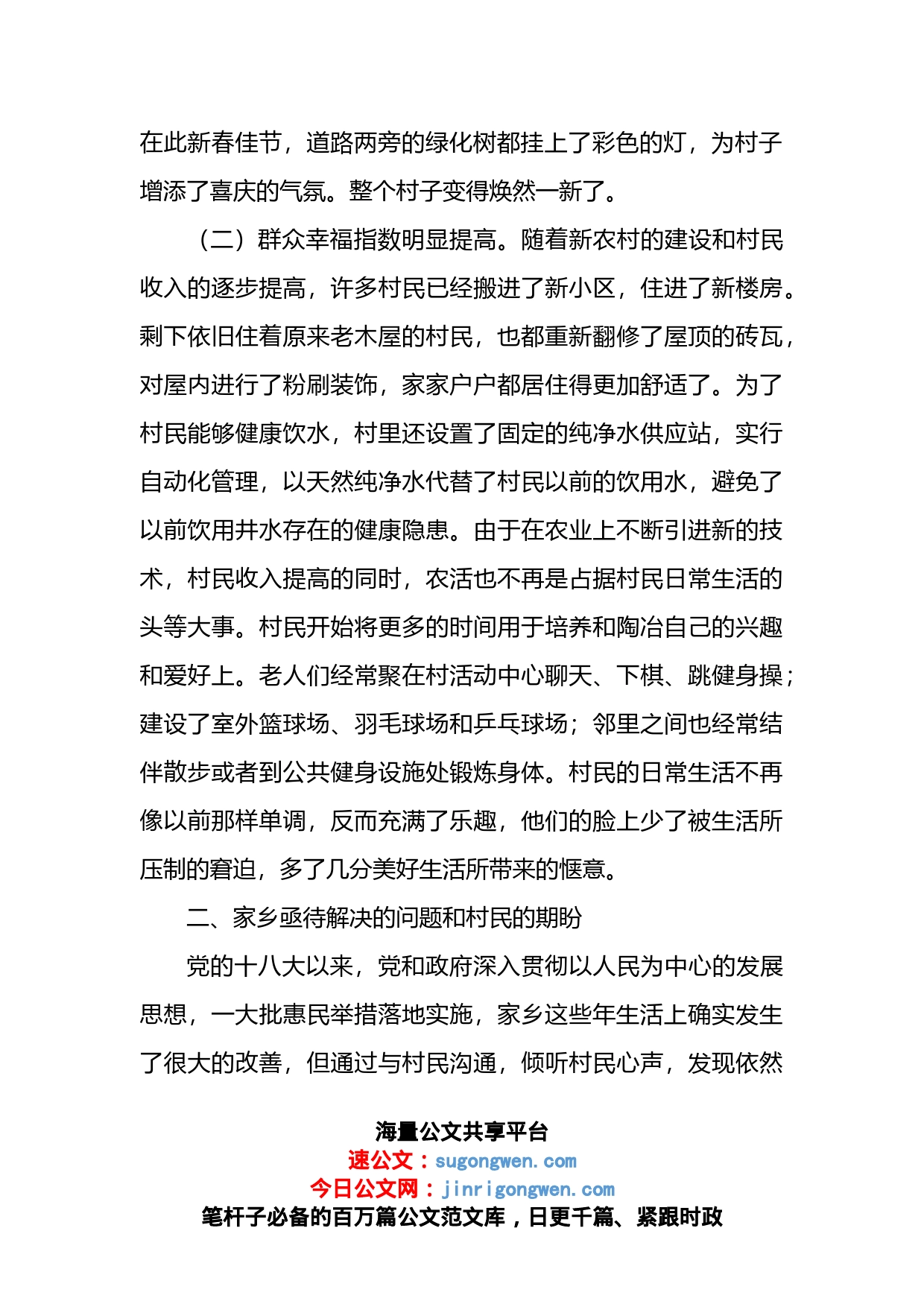 春节回乡调研报告_第2页
