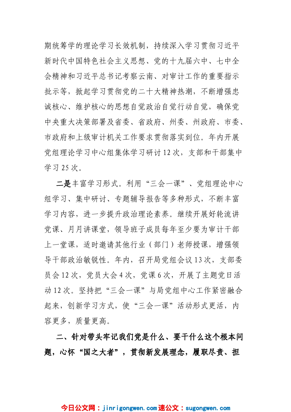 市审计局领导班子党史学习教育专题民主生活会整改情况报告_第2页