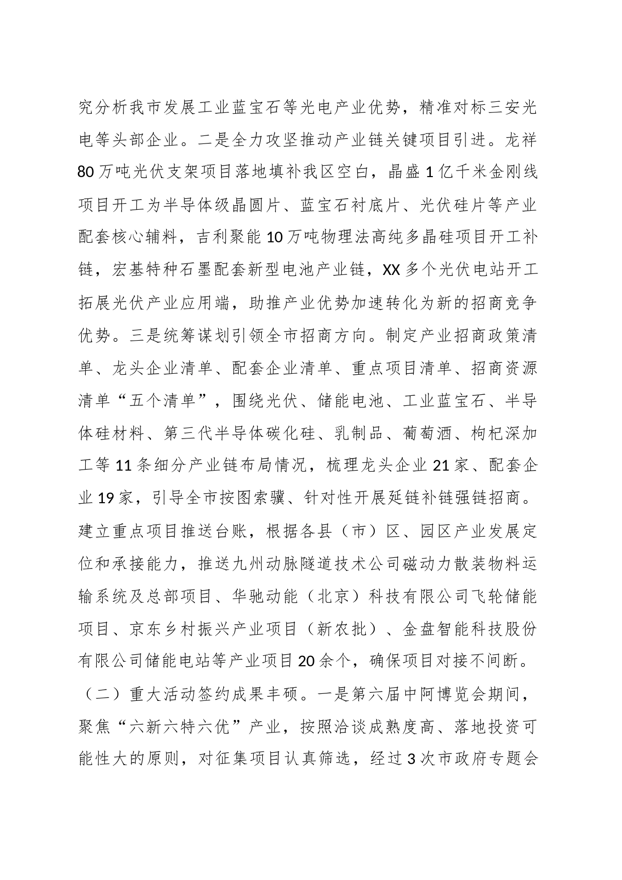 XX市投资促进局2023年工作总结暨2024年工作计划_第2页