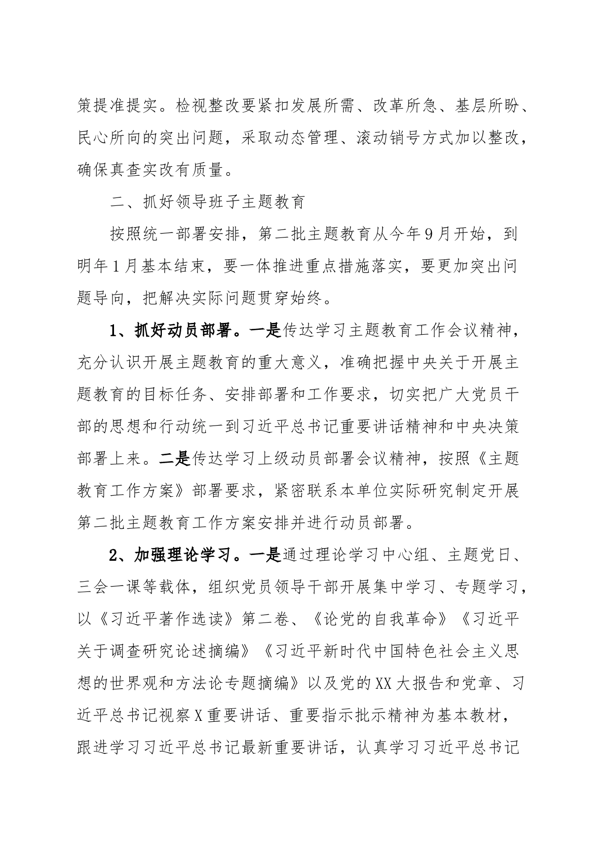第二批主题教育重点工作任务清单_第2页