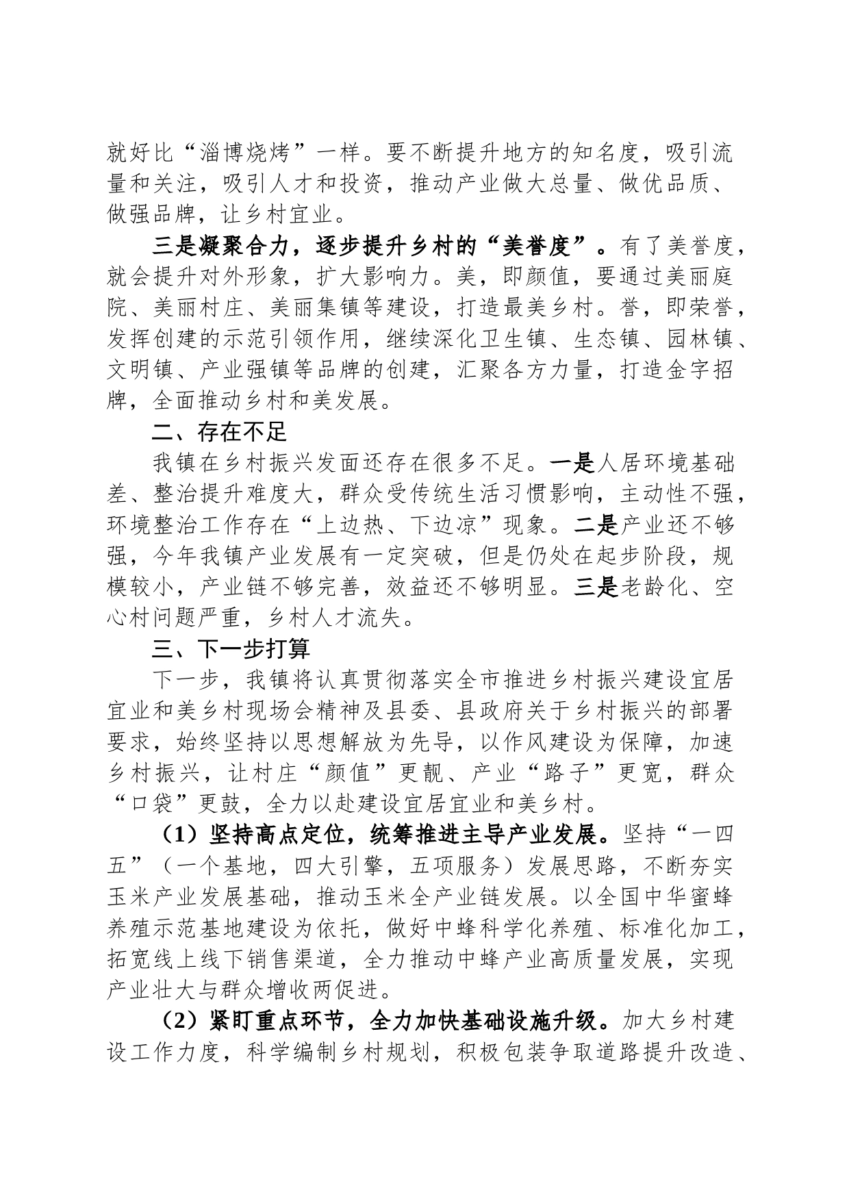 推进乡村振兴建设宜居宜业和美乡村研讨会发言_第2页