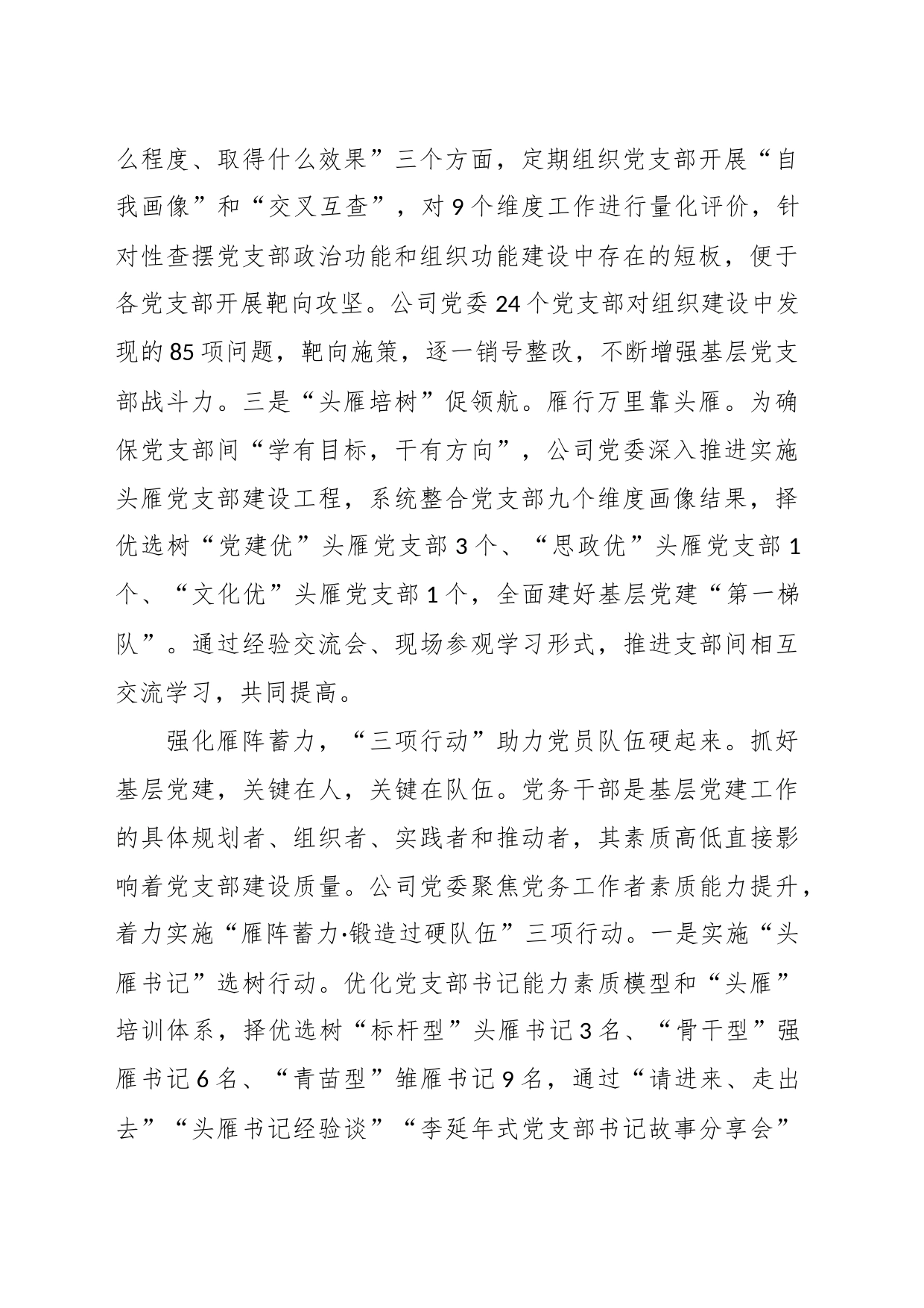 在基层党支部建设工作推进会上的交流发言_第2页