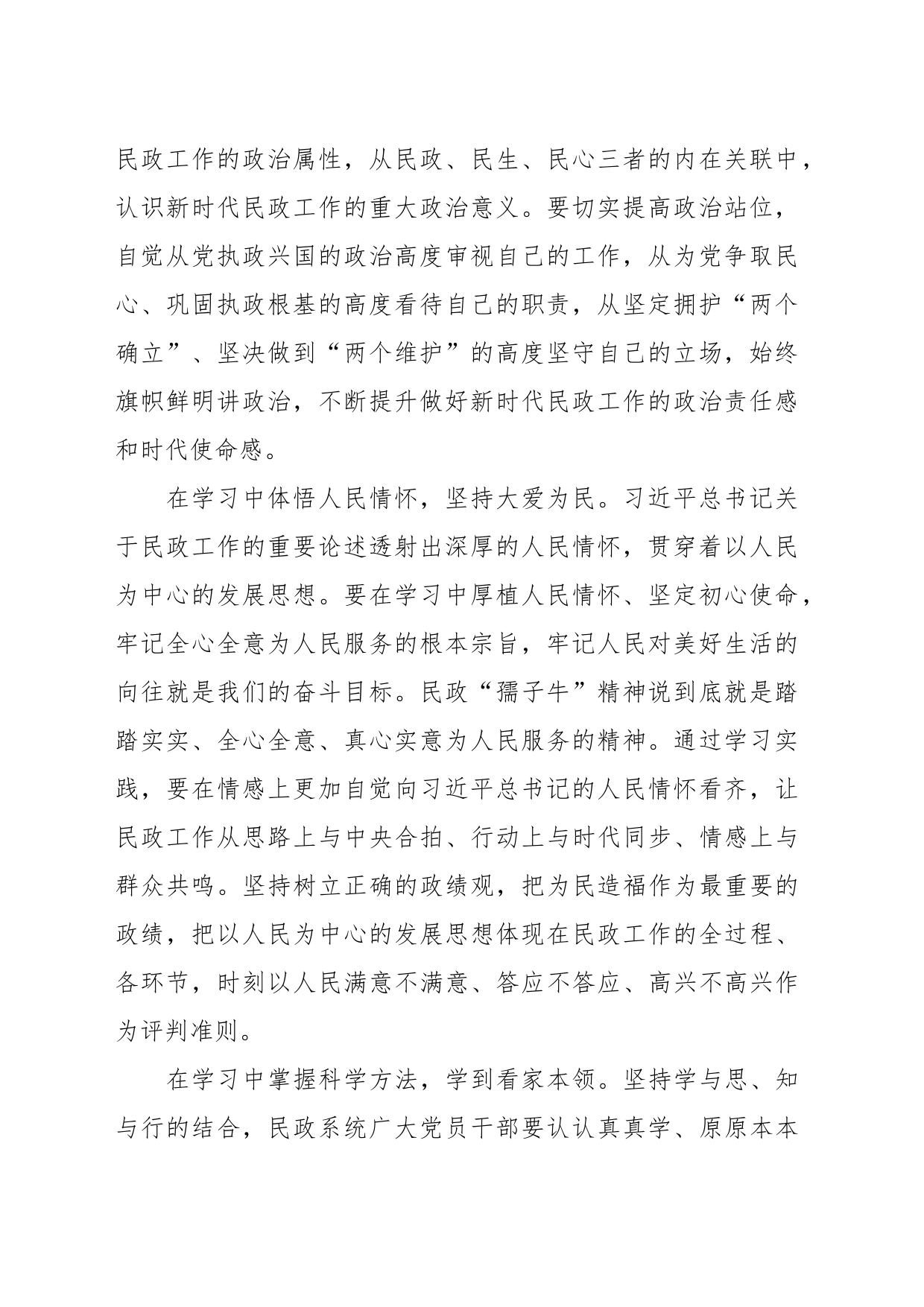 党课：《深入学习关于民政工作的重要论述》解读_第2页