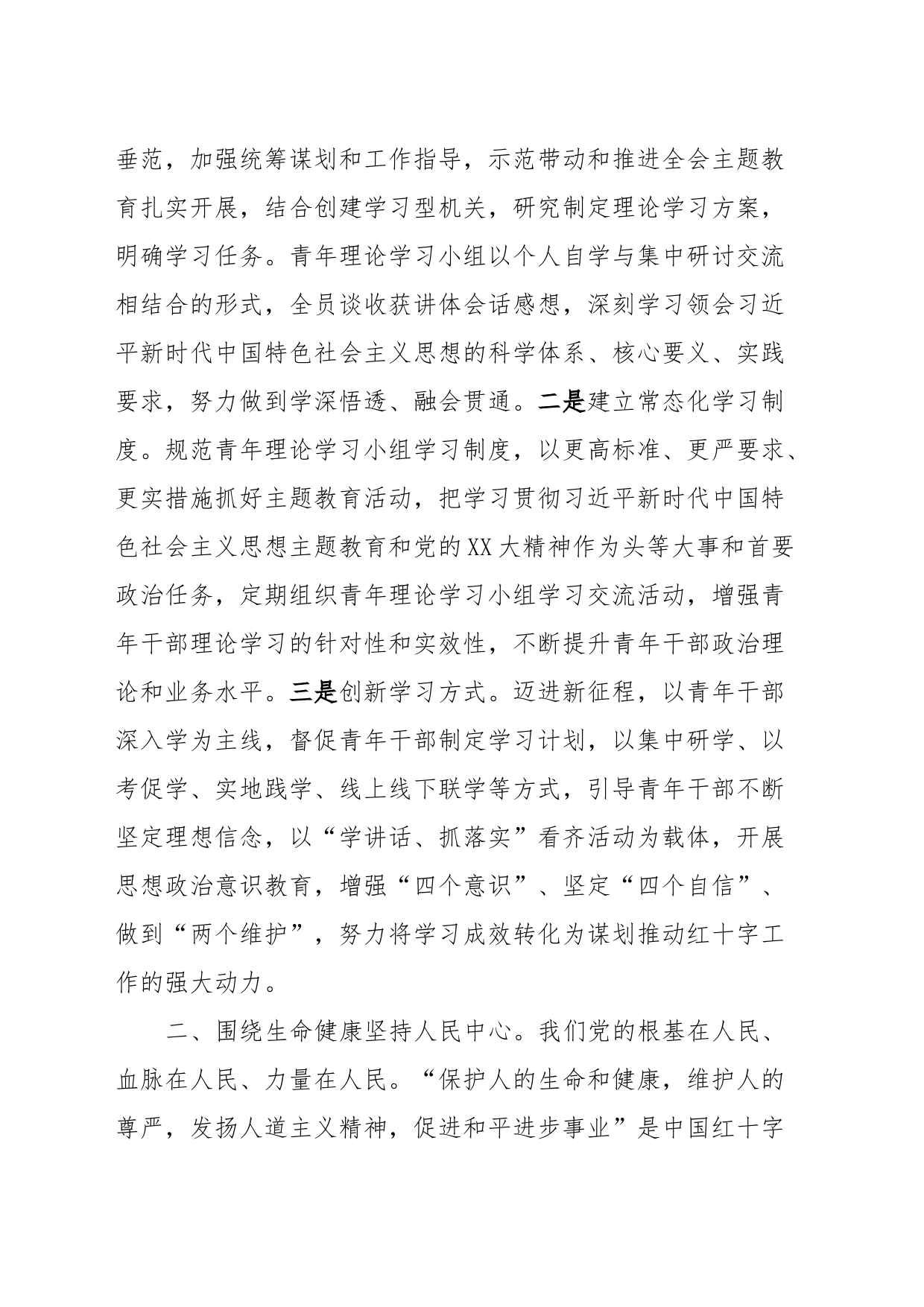 研讨发言：凝心聚力谱新篇奋力推动红十字事业高质量发展_第2页