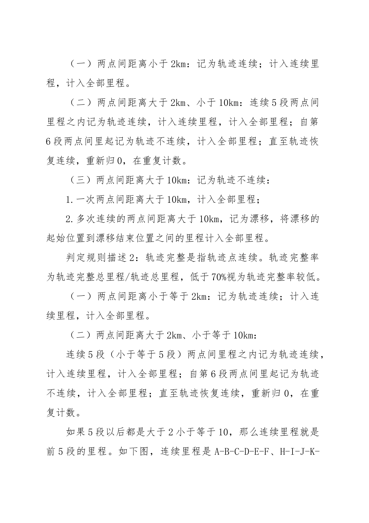 关于交通运输部通报动态监控问题的研判规则(原)_第2页