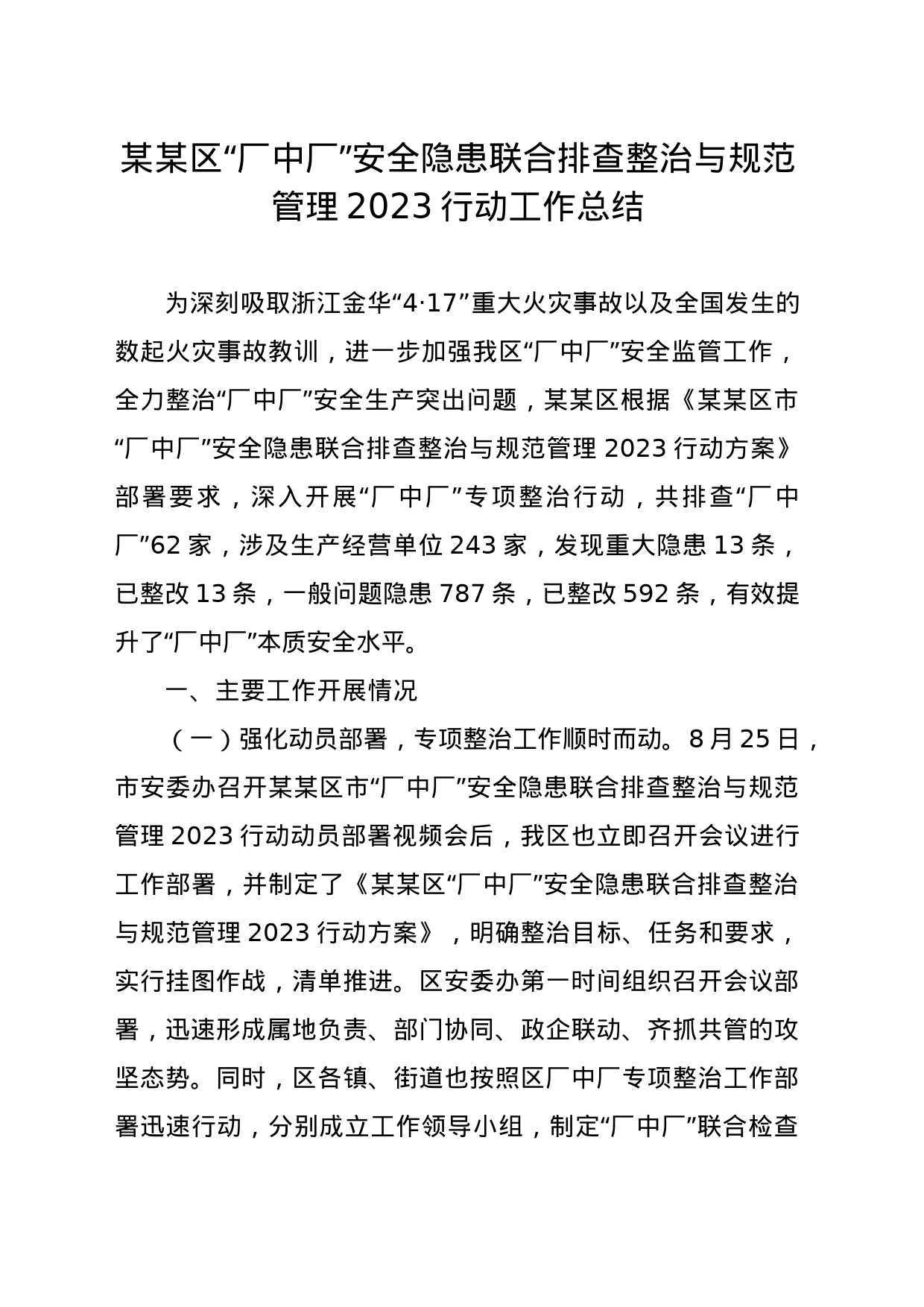 20231227厂中厂专项整治工作总结_第1页