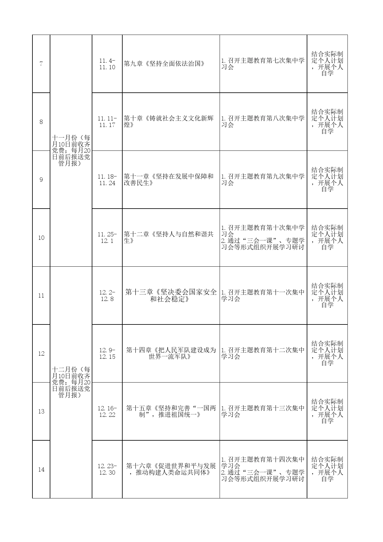 二支部主题教育专题学习计划_第2页