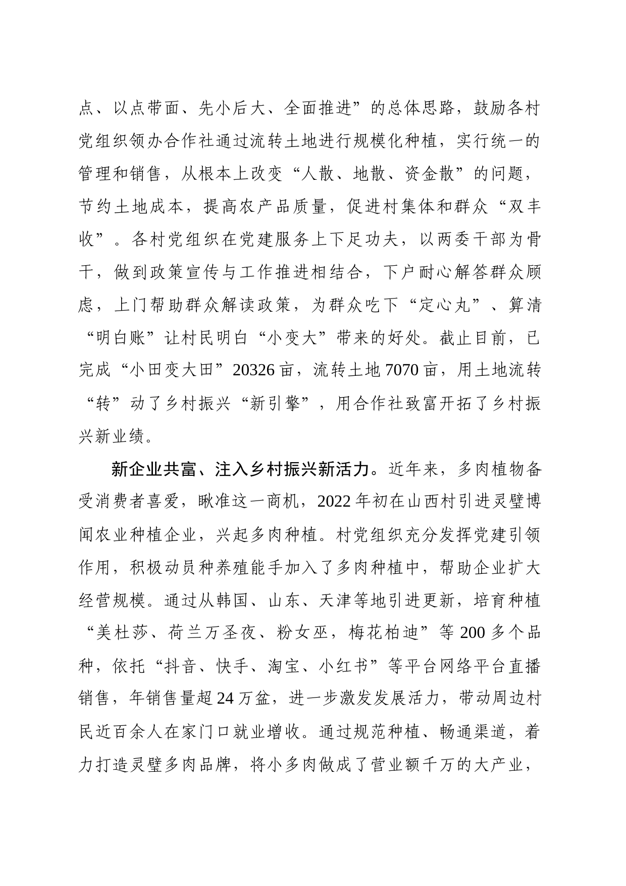 党建引领促发展 乡村振兴谱新篇_第2页