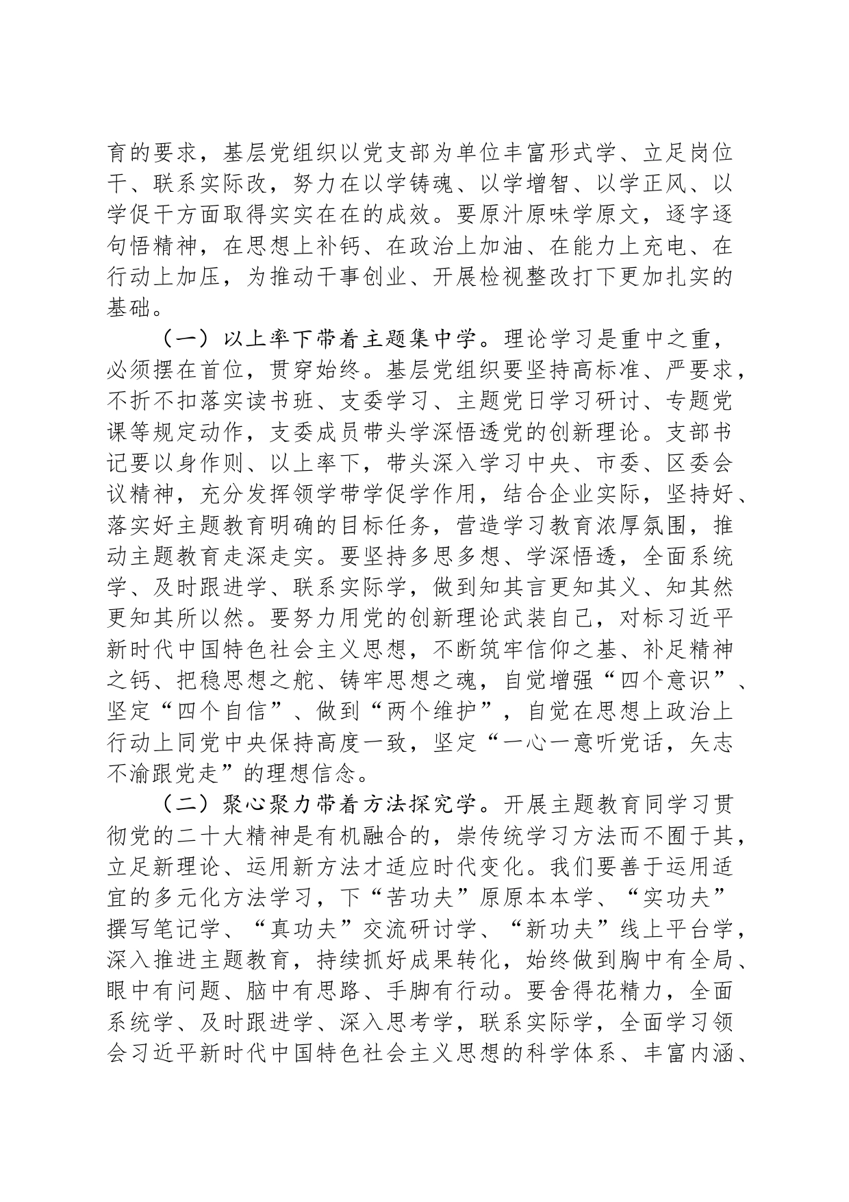 党课：擦亮底色 推动基层党组织高质量发展_第2页
