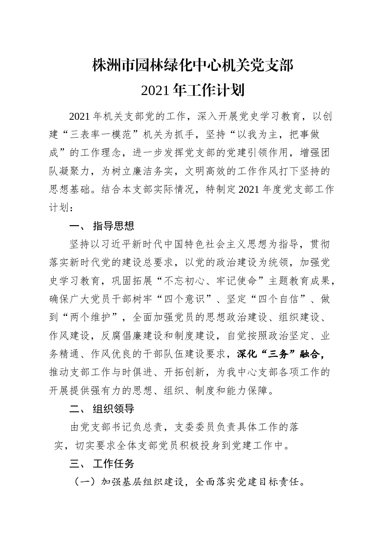 支部工作计划_第1页