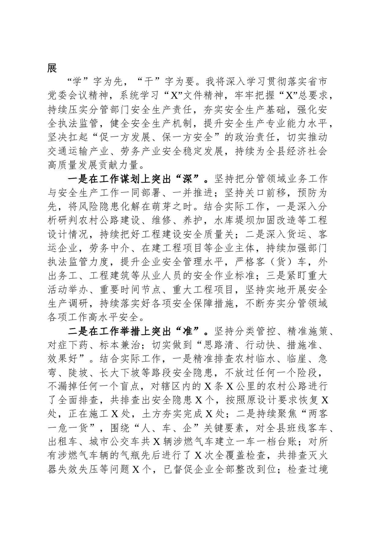 分管副县长在安全生产会议上的交流发言：全面夯实高水平安全助推经济高质量发展_第2页