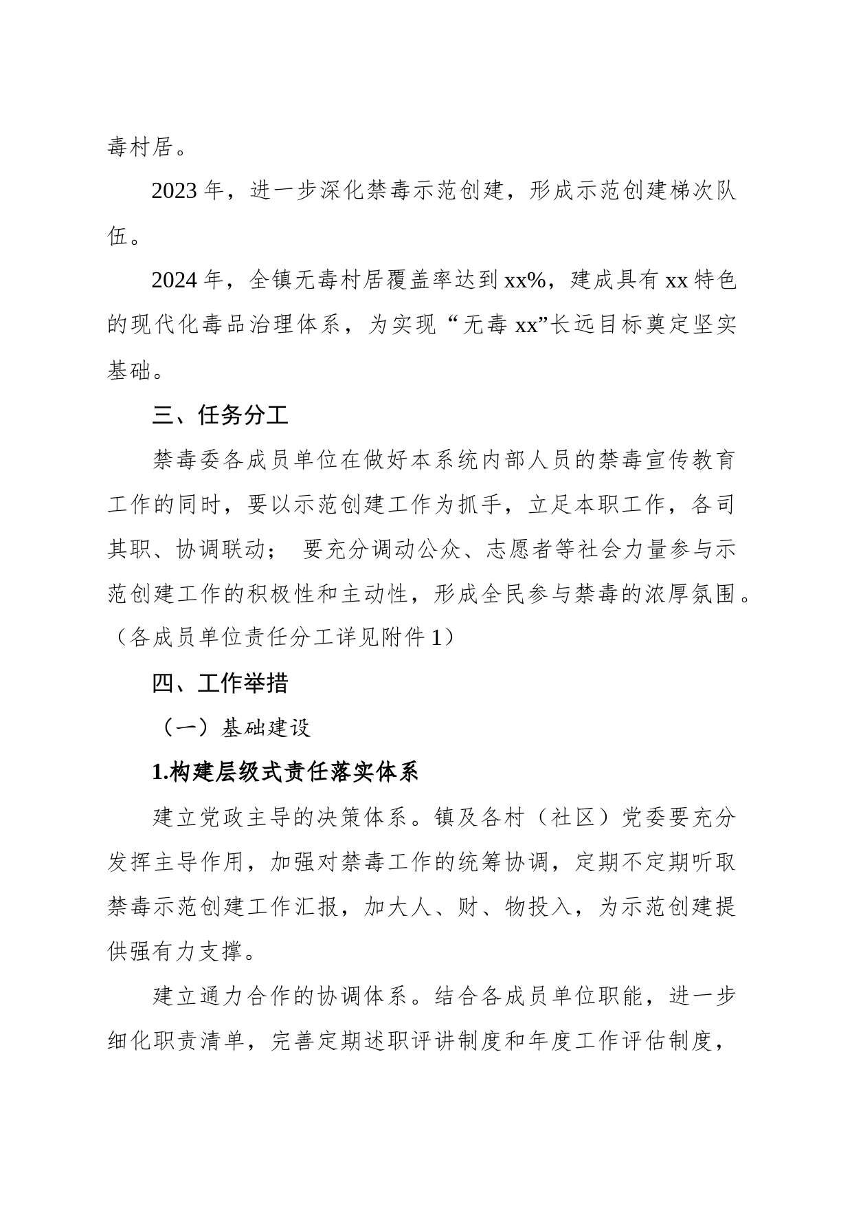 禁毒示范创建三年（2022-2024）行动工作方案_第2页