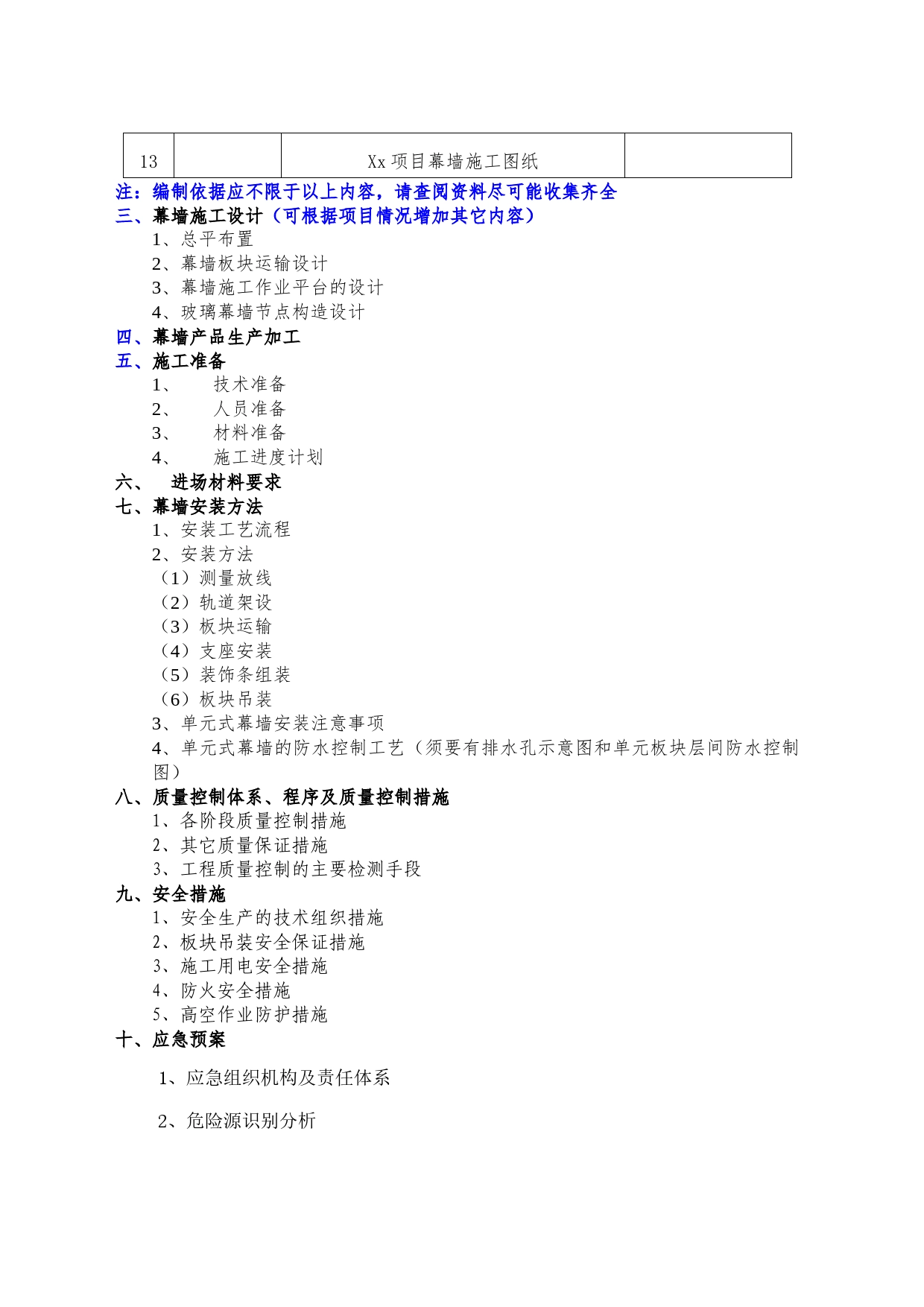 玻璃幕墙安全专项施工方案编制审核要点_第2页