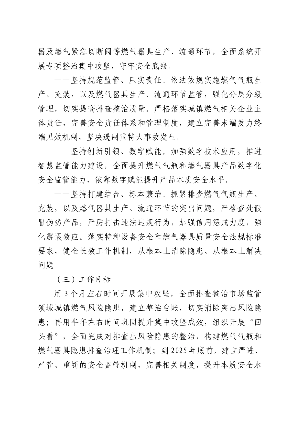 市市场监管系统城镇燃气安全专项整治行动实施方案_第2页
