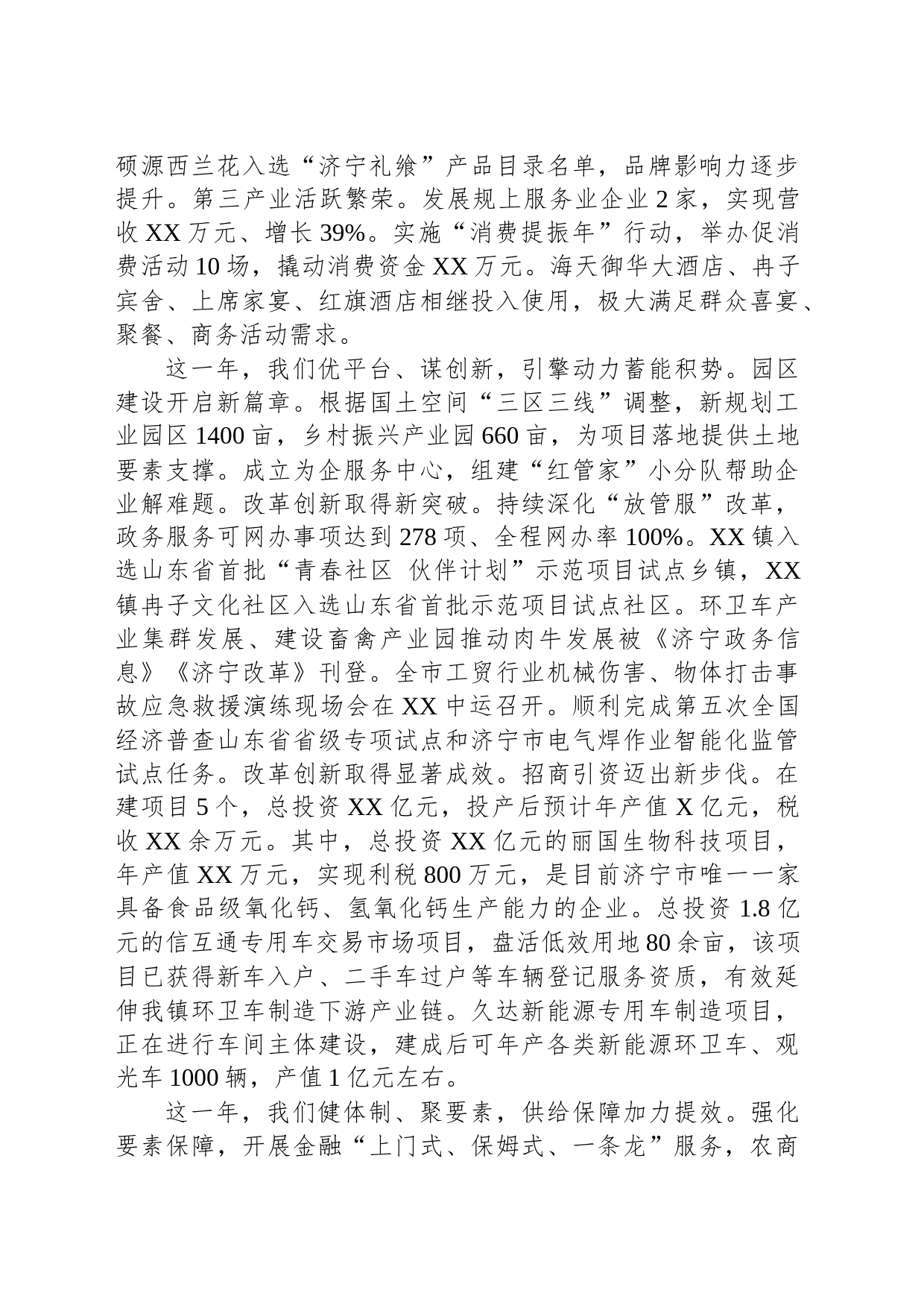 镇2023年度工作总结（20240206）_第2页