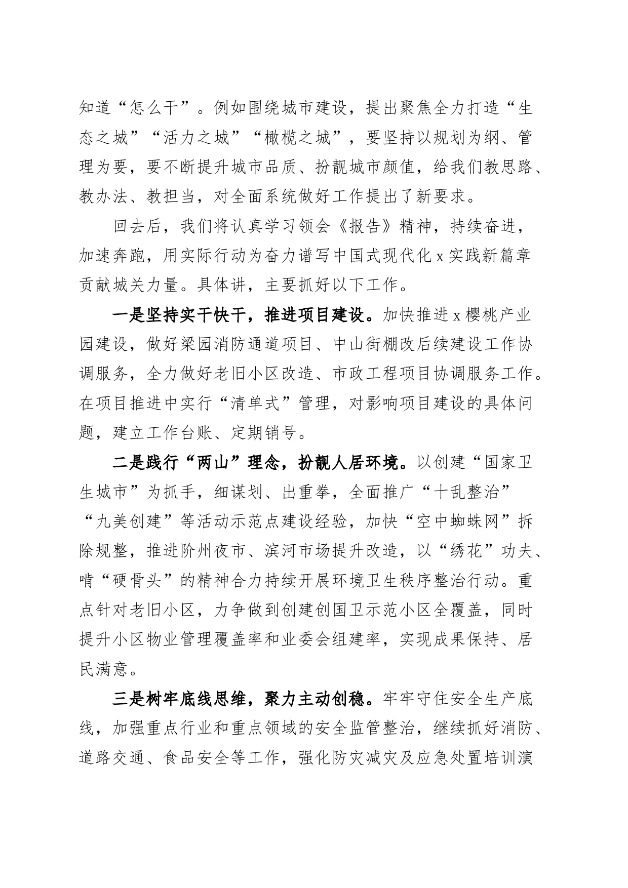 区政府工作报告分组讨论发言材料研讨府20240308_第2页