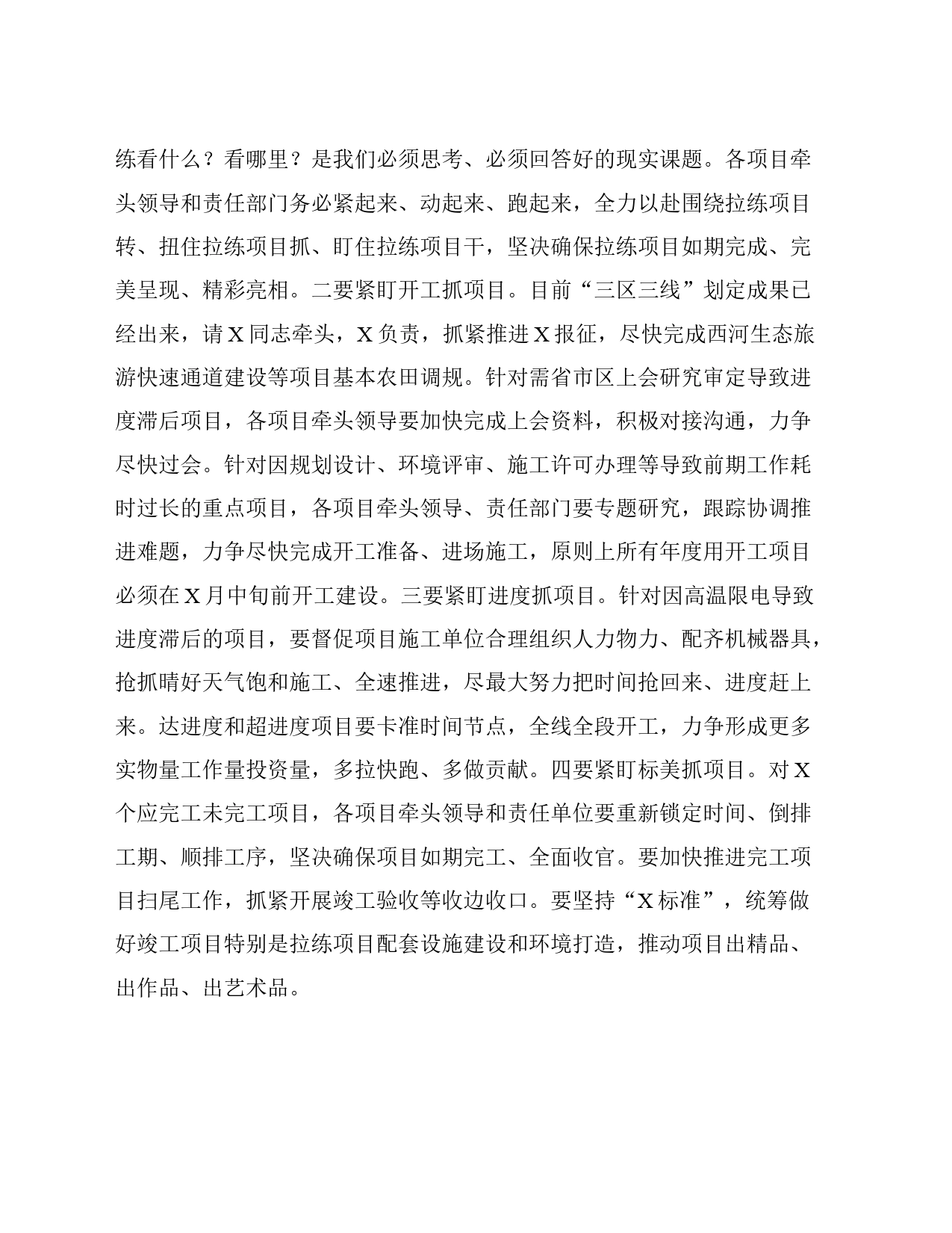 领导在重点项目工作推进会上的讲话_第2页