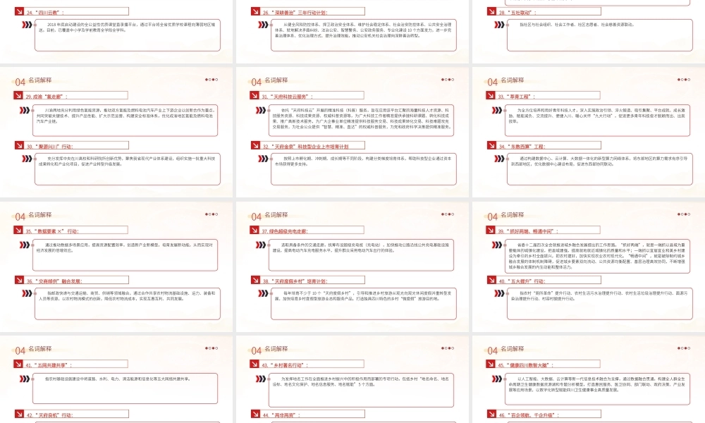 2024四川省政府工作报告党课PPT课件