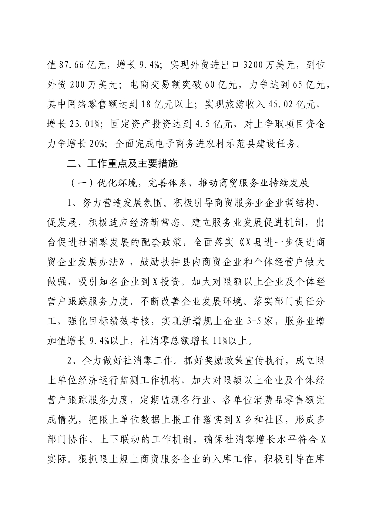 2024年县商务工作要点_第2页