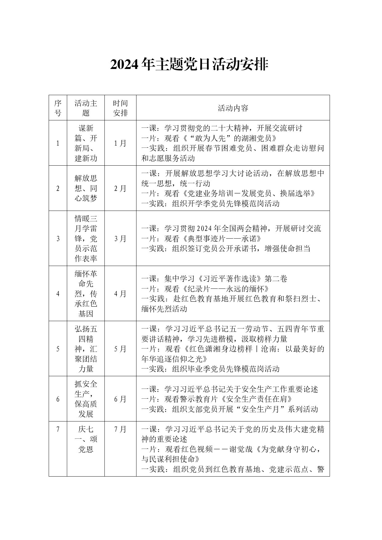 2024年主题党日活动安排_第1页