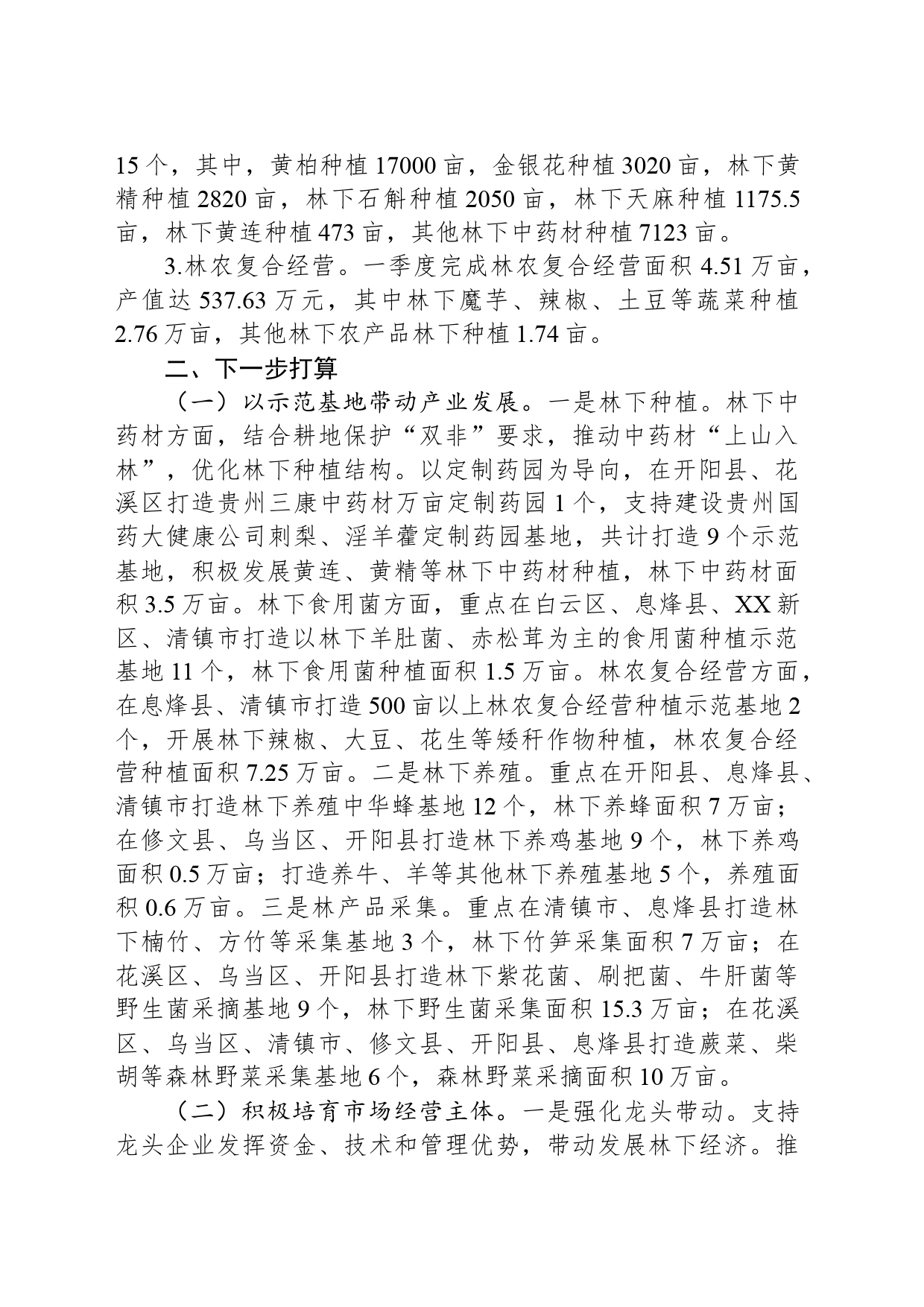 2024年林下经济一季度工作总结（20240326）_第2页