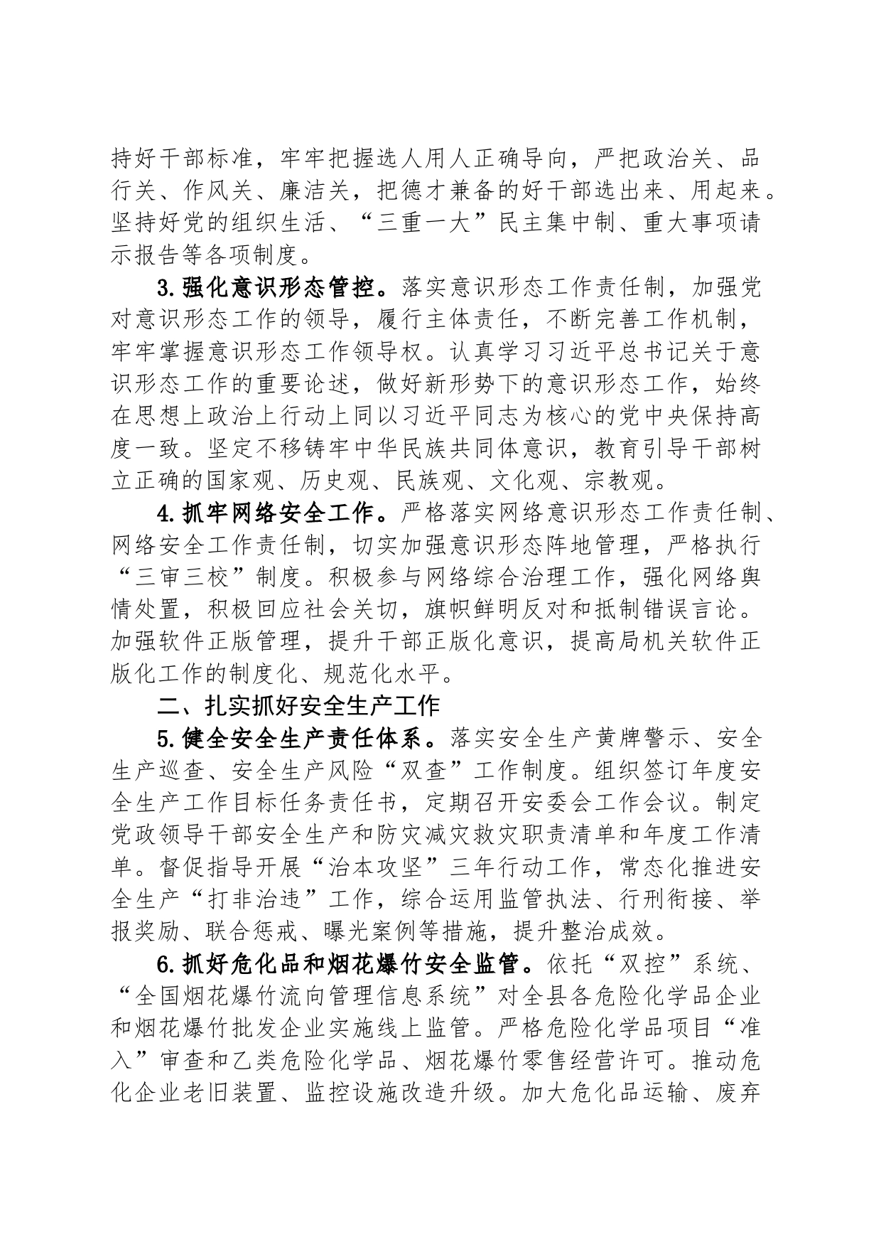 县2024年应急管理工作要点（20240401）_第2页