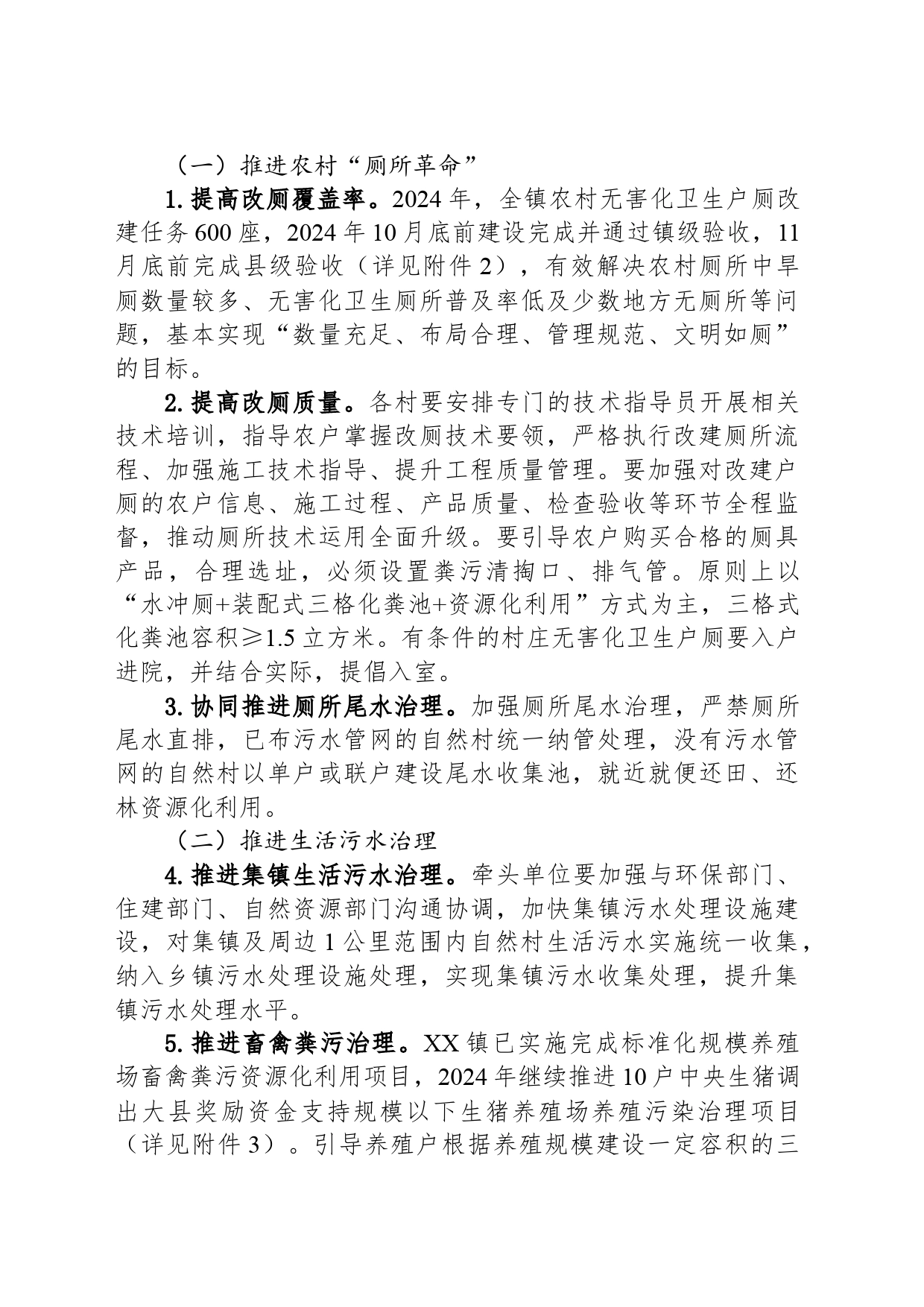镇2024年农村人居环境整治提升行动工作要点_第2页