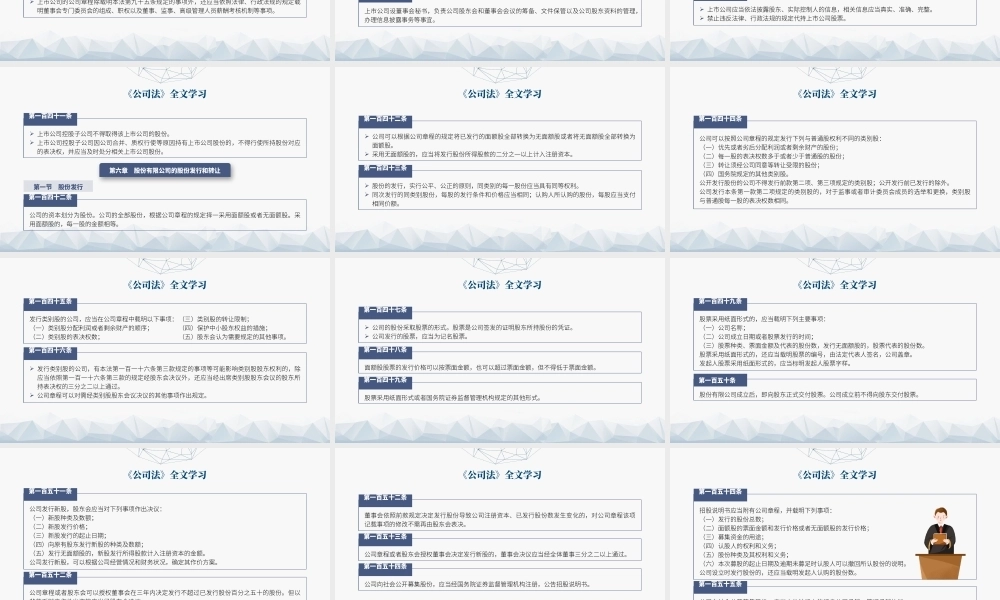 2023年新修订中华人民共和国公司法学习解读PPT课件