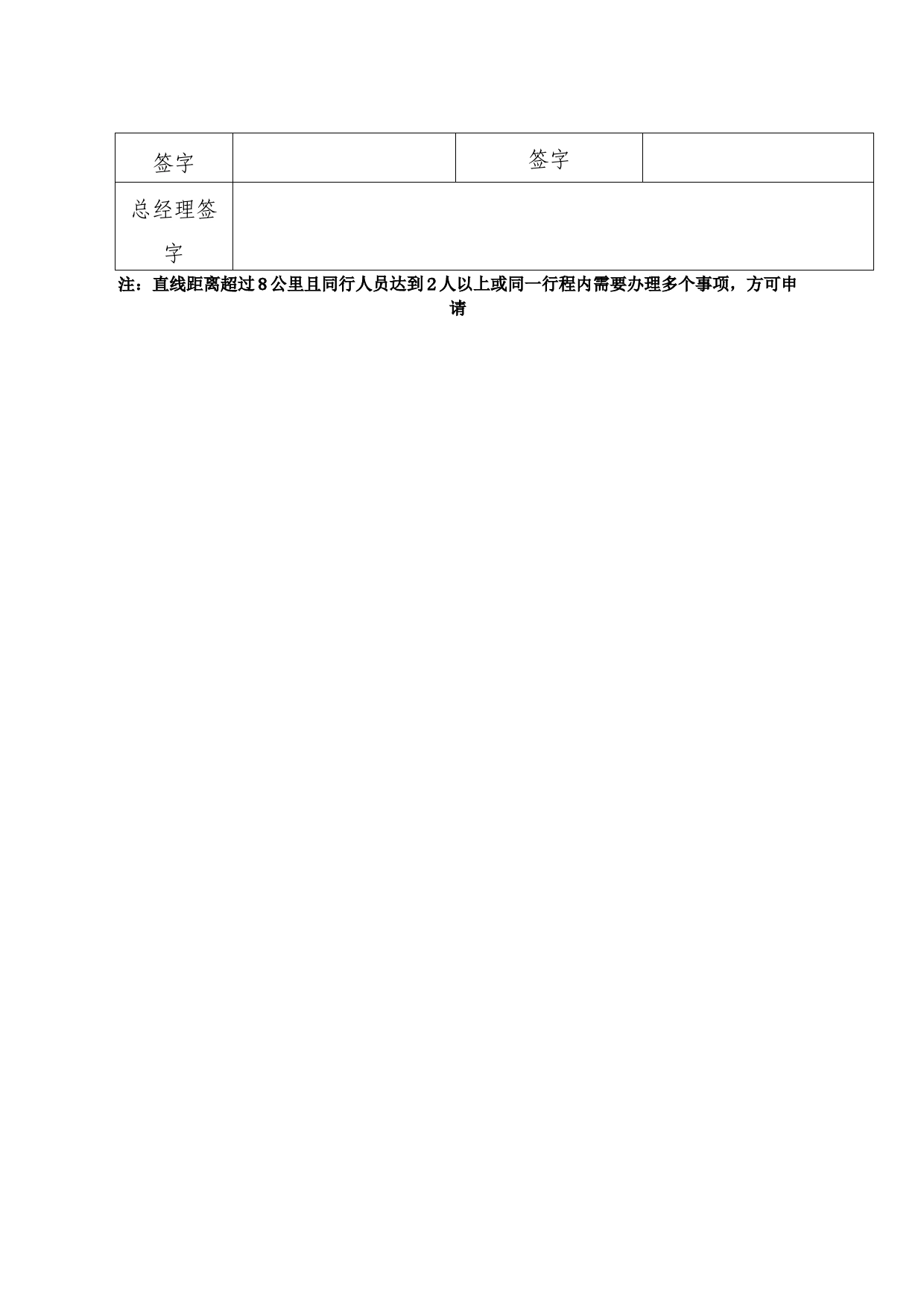 市内公务用车申请单_第2页