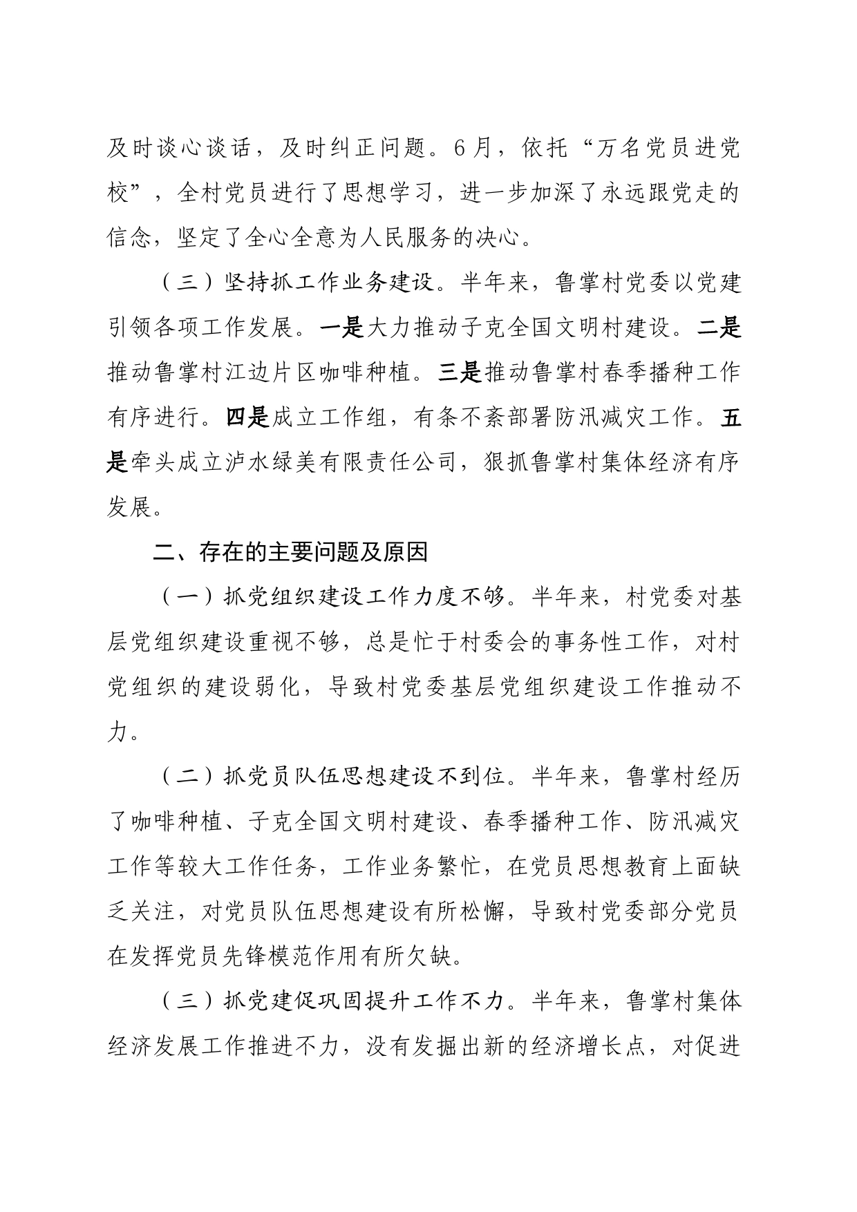 2024年中抓基层党建工作述职发言材料_第2页