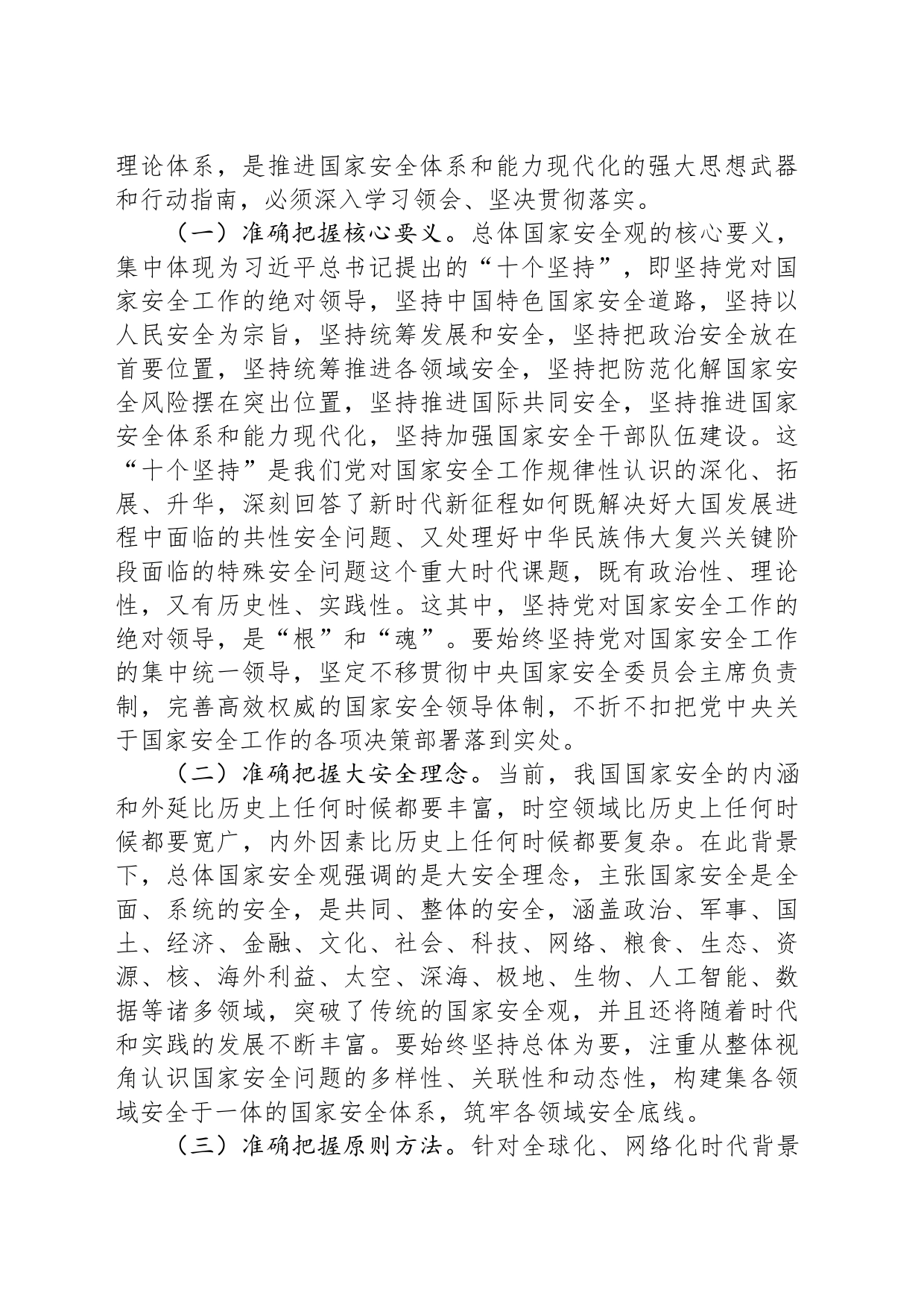 公安部部长王小洪：推进国家安全体系和能力现代化_第2页