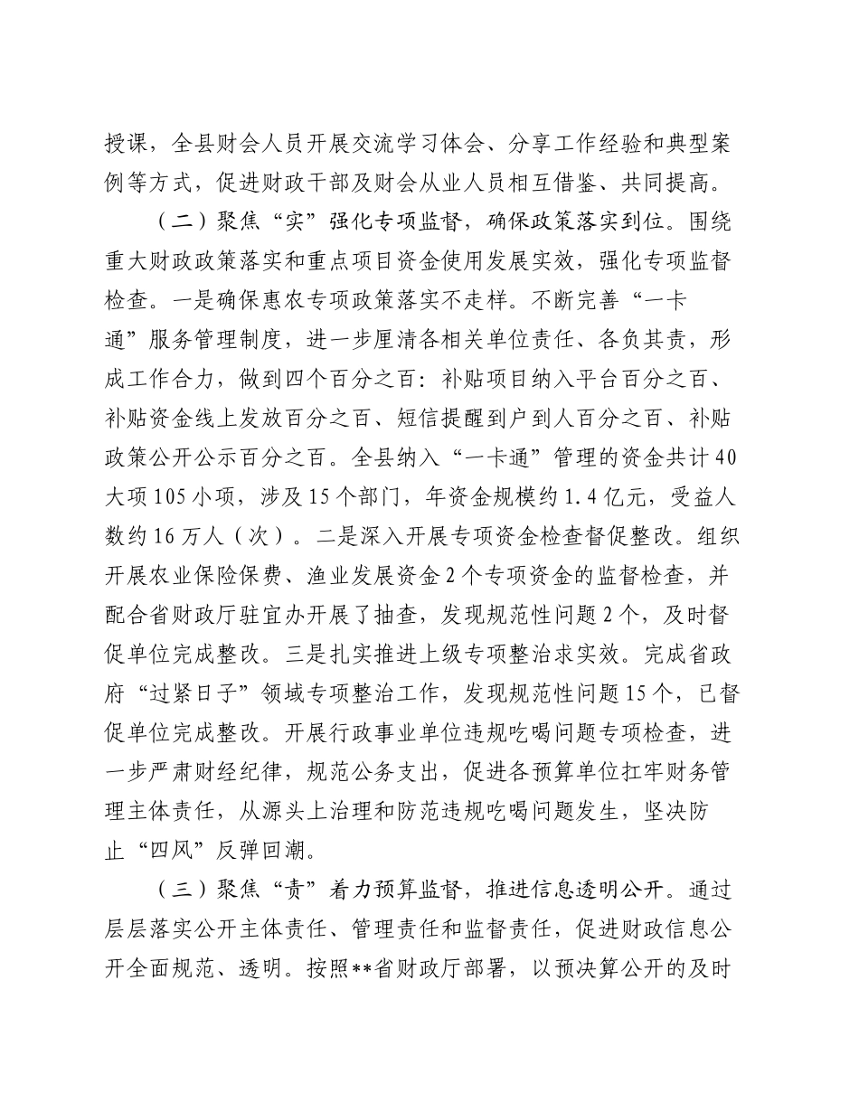 在全县财会监督工作推进会上的讲话_第2页