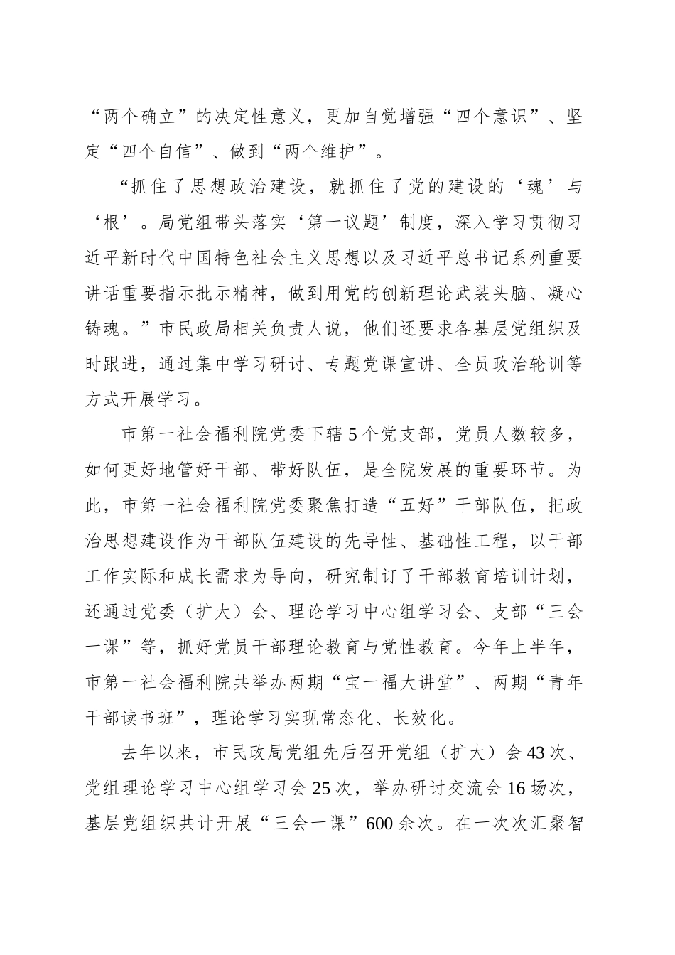 民政局以高质量党建引领民政事业高质量发展工作综述_第2页