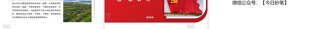 加强党的纪律建设 （党纪学习教育）