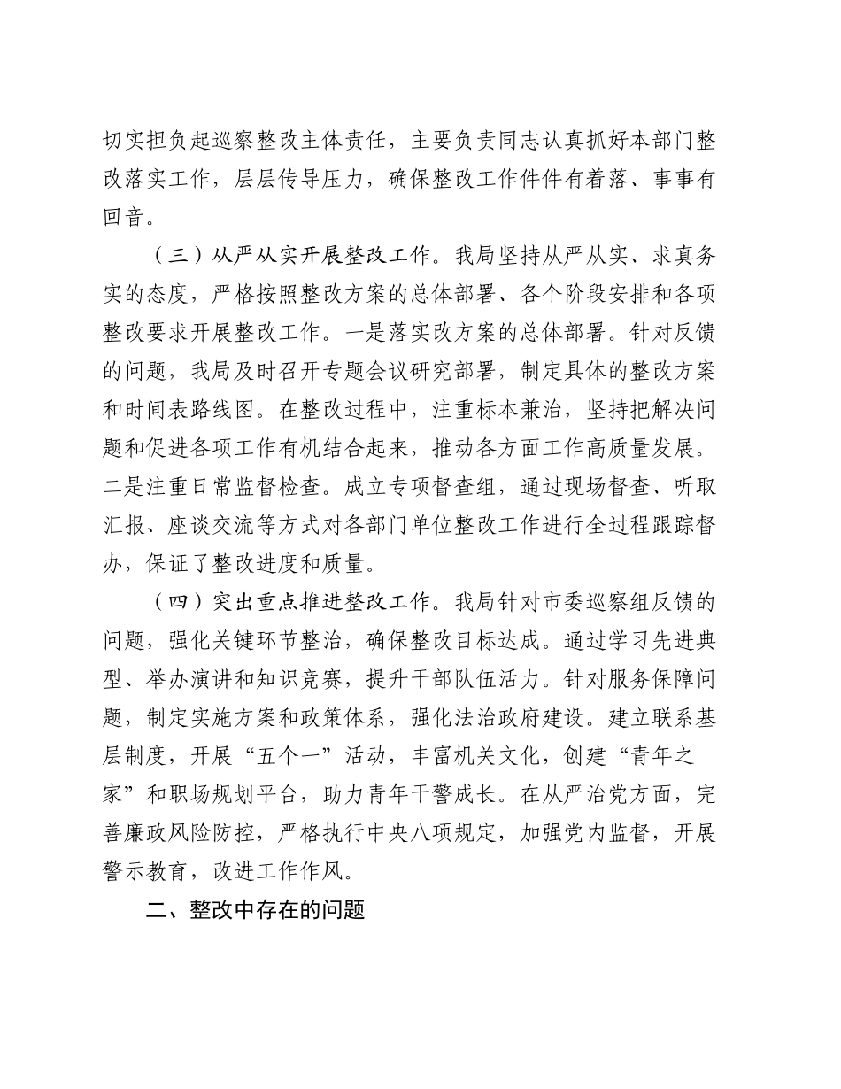 市司法局2024年巡察整改工作总结_第2页
