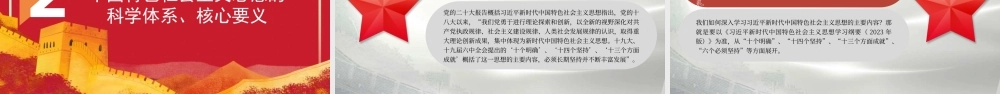 深刻理解学习意义 系统把握体系要义——学习贯彻新时代中国特色社会主义思想（PPT）