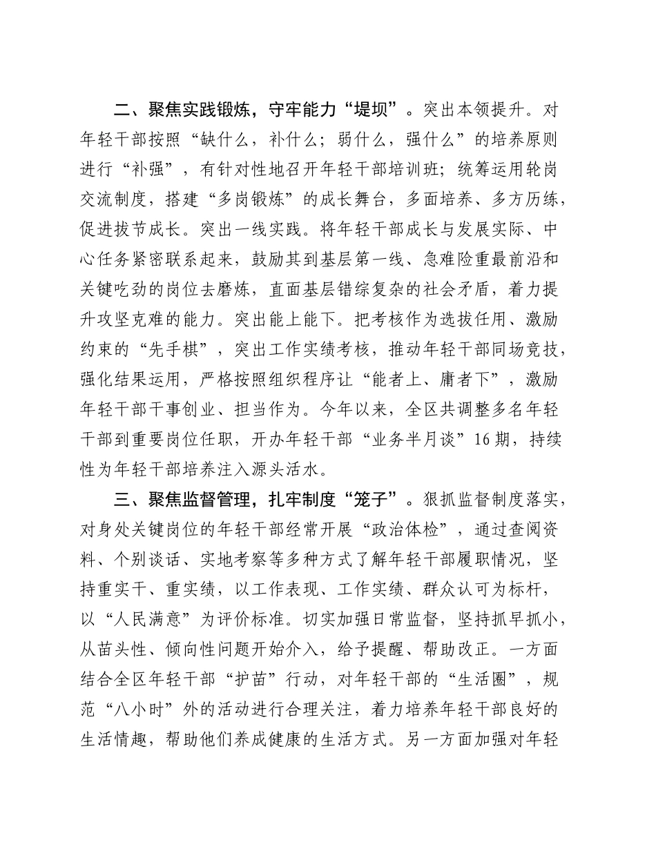 区纪委书记、监委主任在全区年轻干部教育管理监督工作会议上的发言_第2页