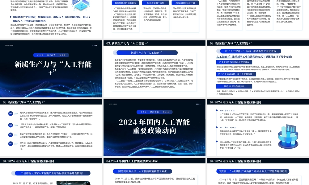 2024深度解读两会热点关键词人工智能PPT课件（20241118）