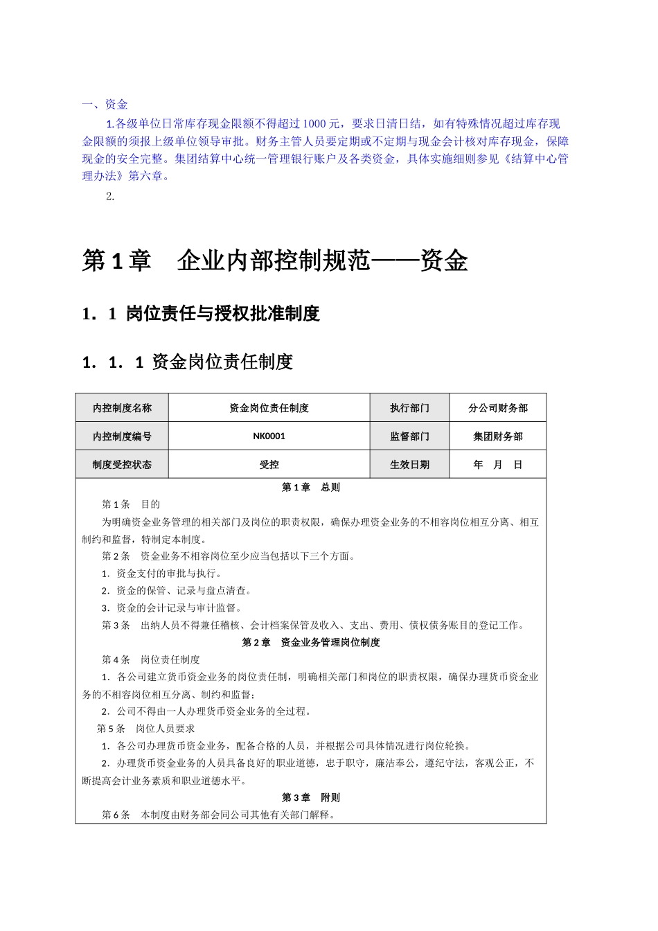 资金内控制度_第1页