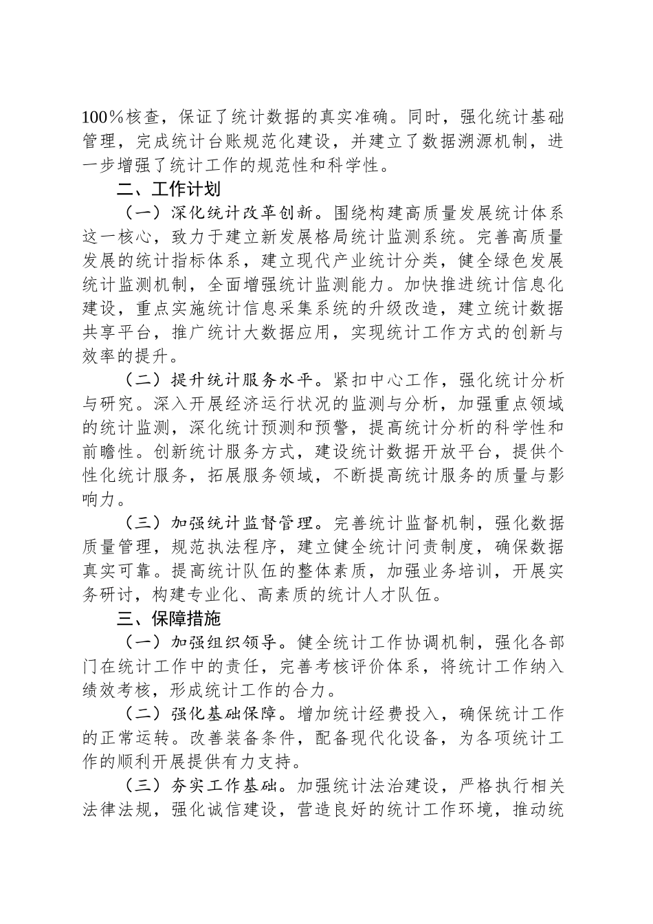 统计局2024年工作总结_第2页