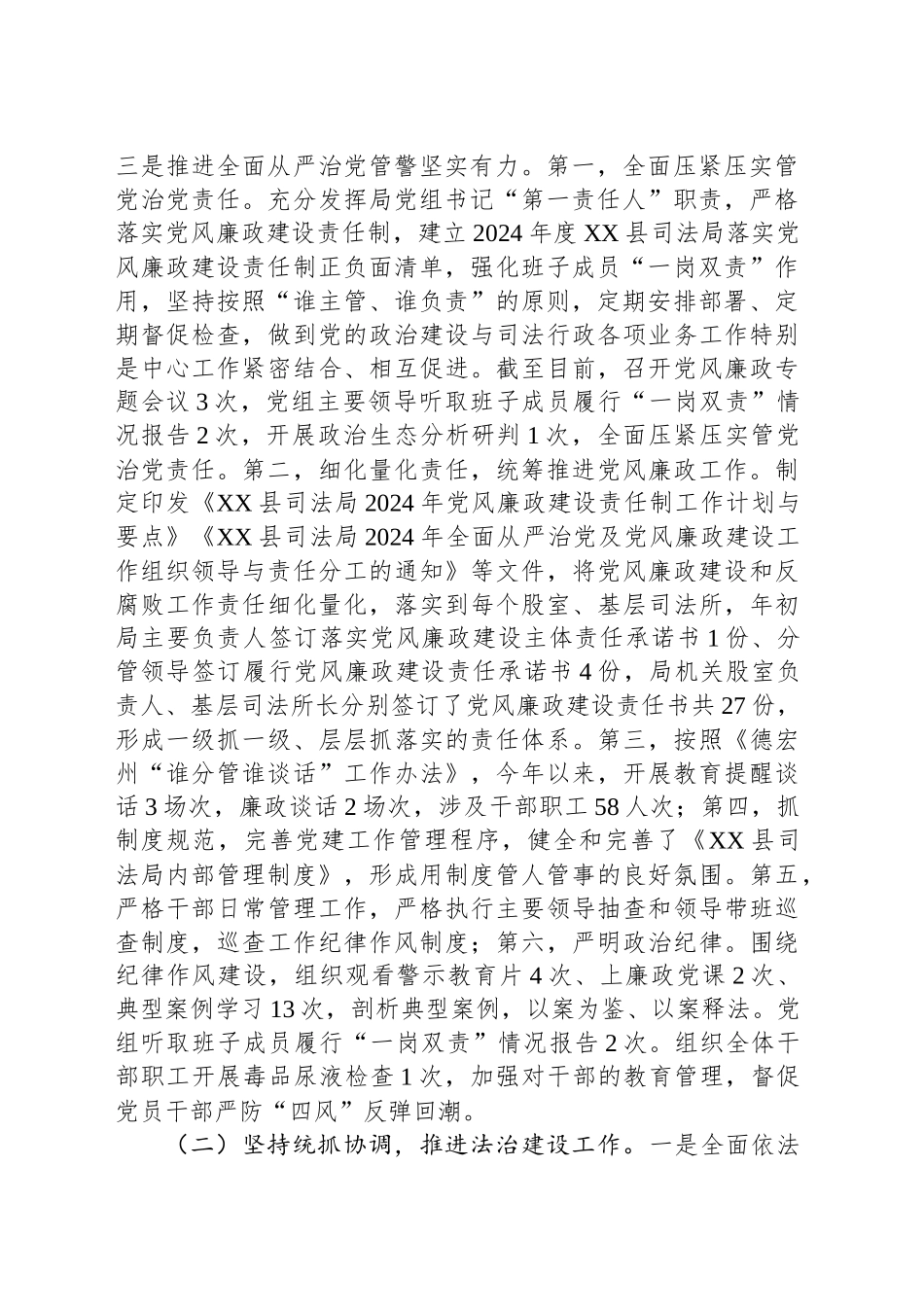 县司法局2024年工作总结暨2025年重点工作计划_第2页