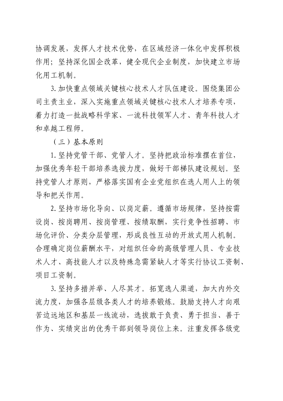 国企公司人才工作计划3700字_第2页
